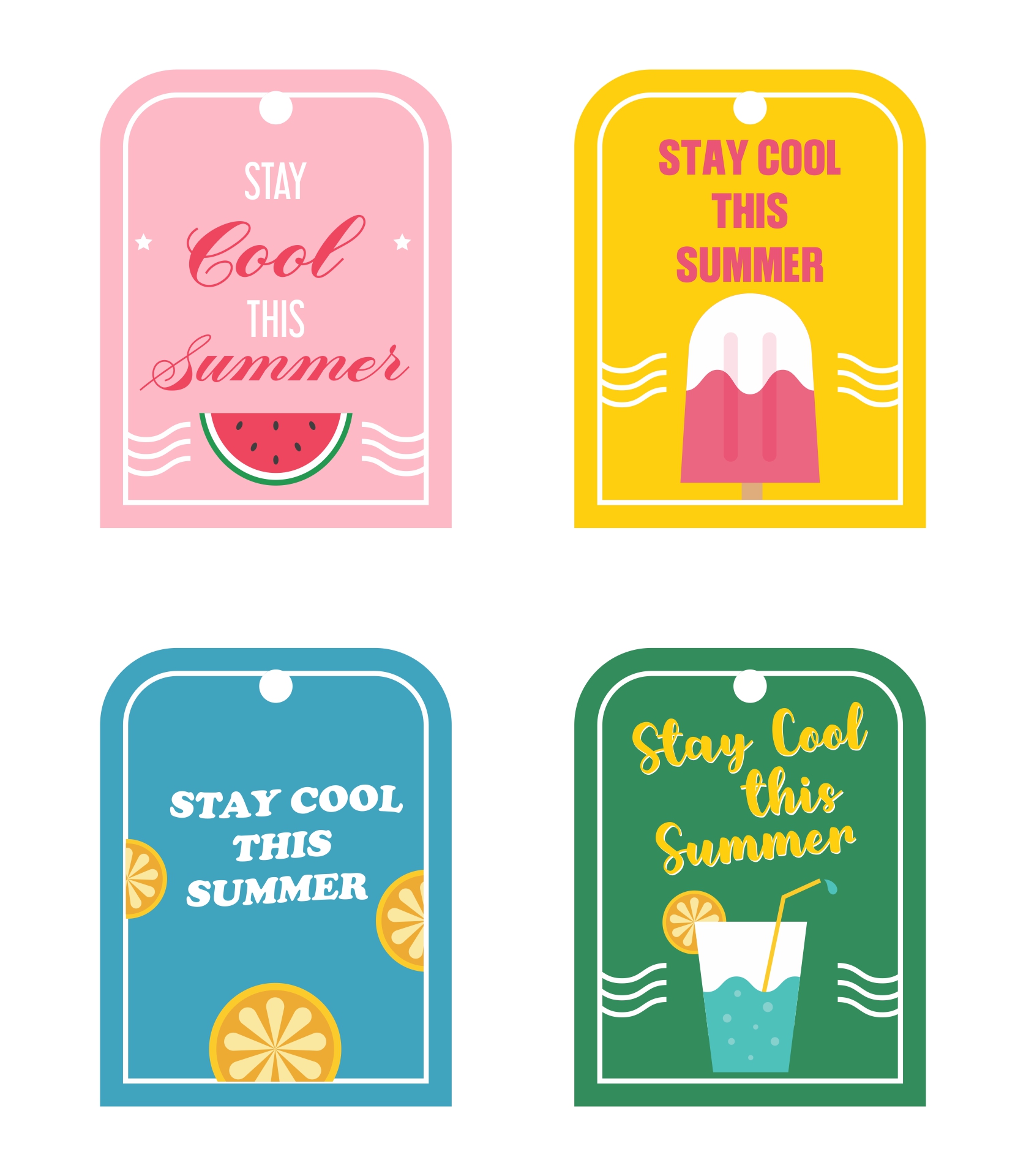 7 Best Stay Cool Summer Printable