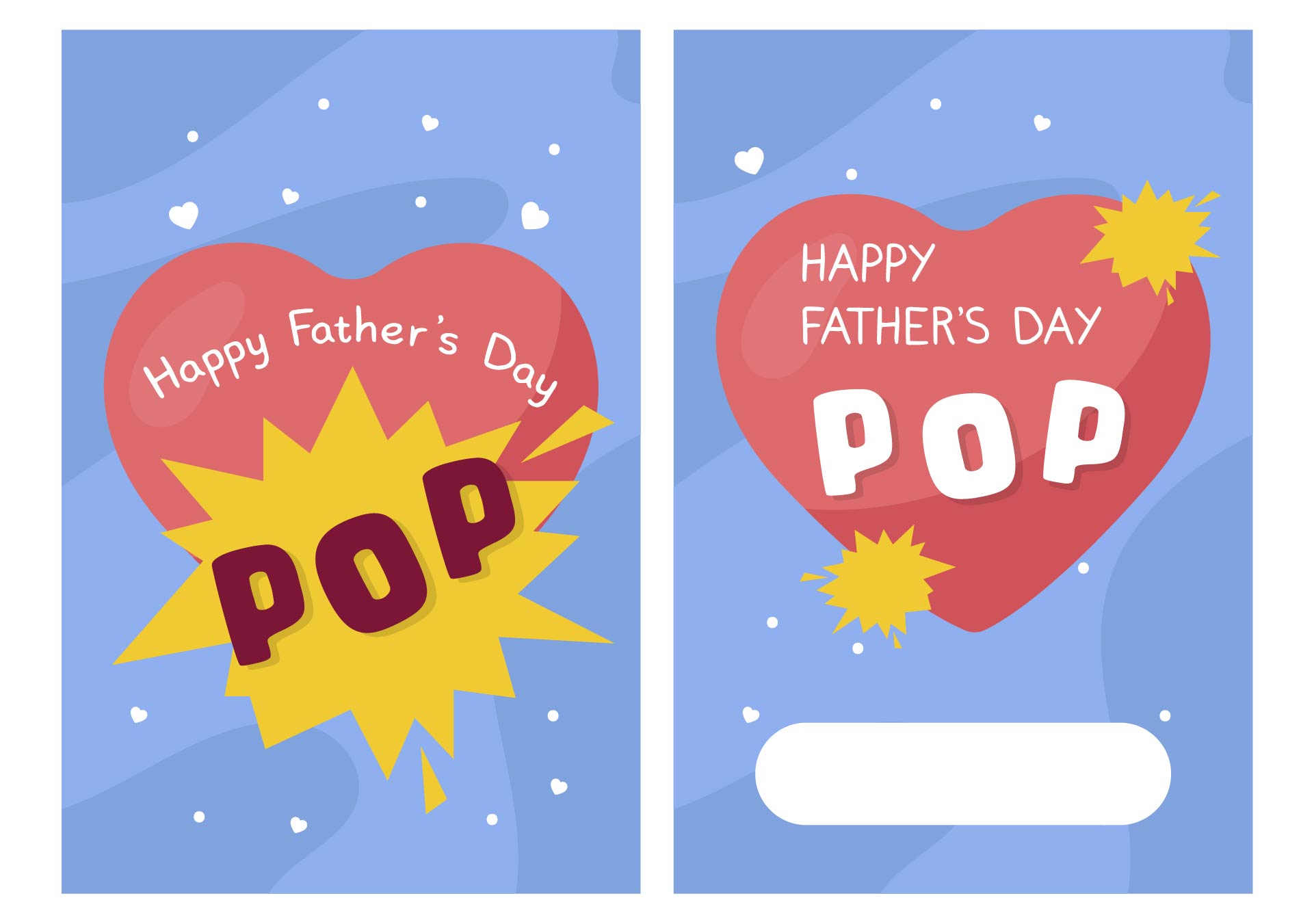 Fathers Day Pop Happy Fathers