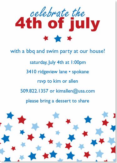 4Th Of July Invitation Templates Free 10