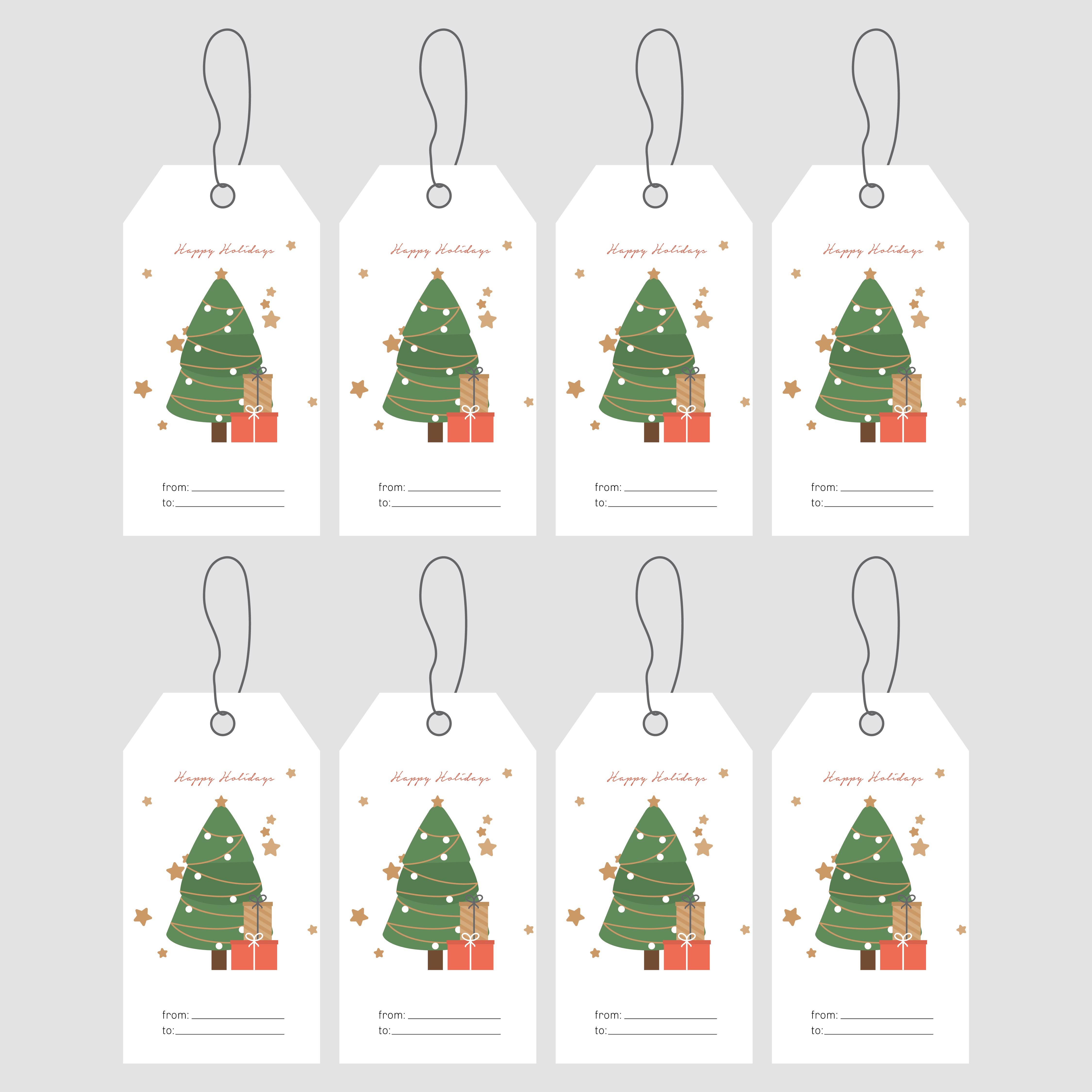 Avery Gift Tags 7 Free PDF Printables Printablee