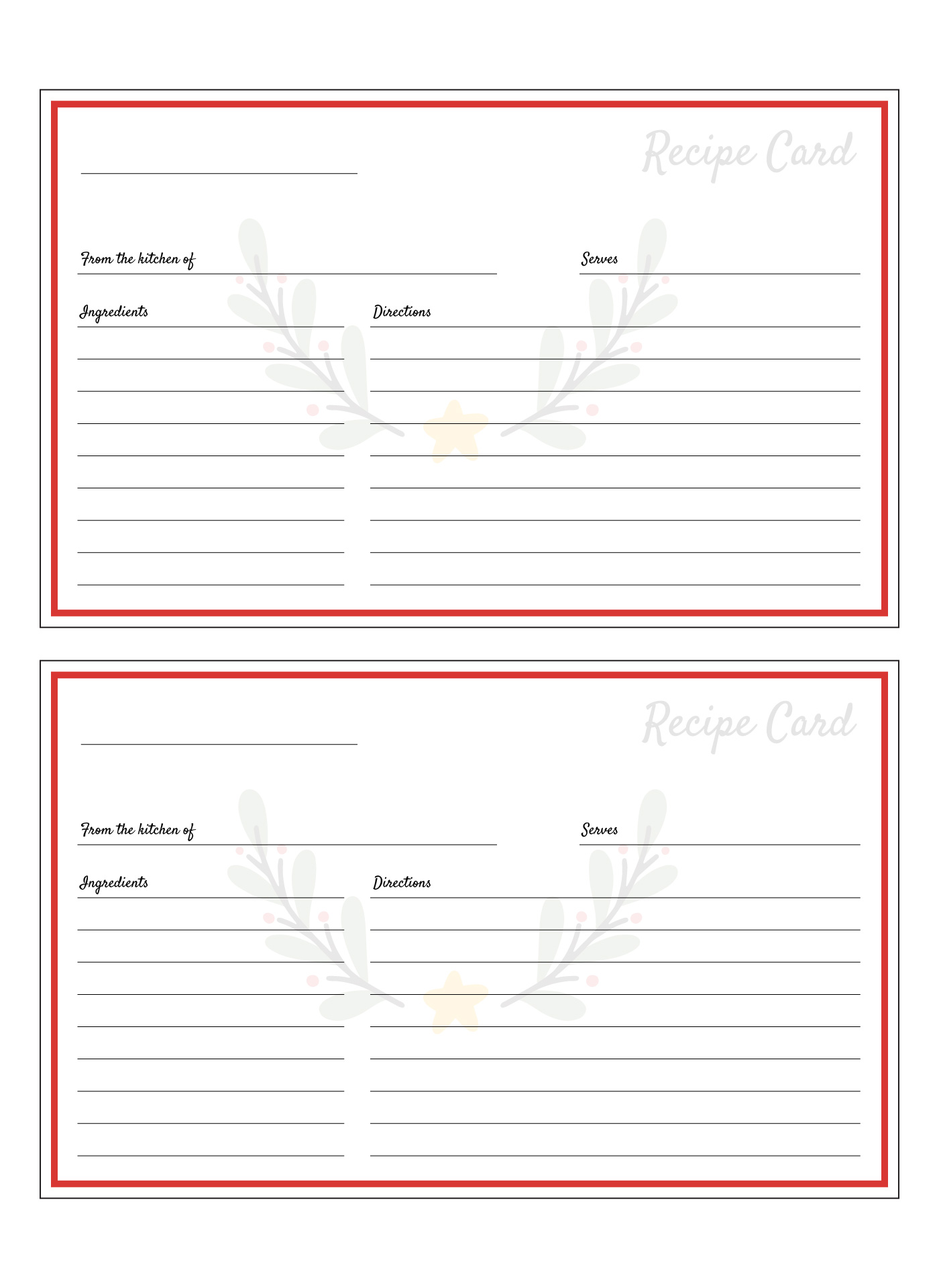 9-best-printable-templates-christmas-recipe-printablee