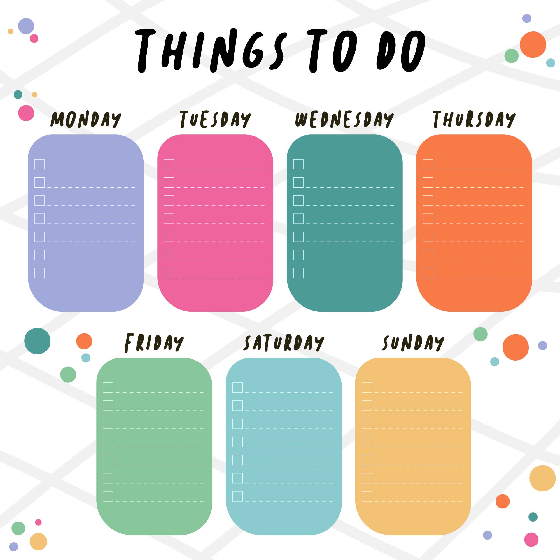 Professional To Do List Printable