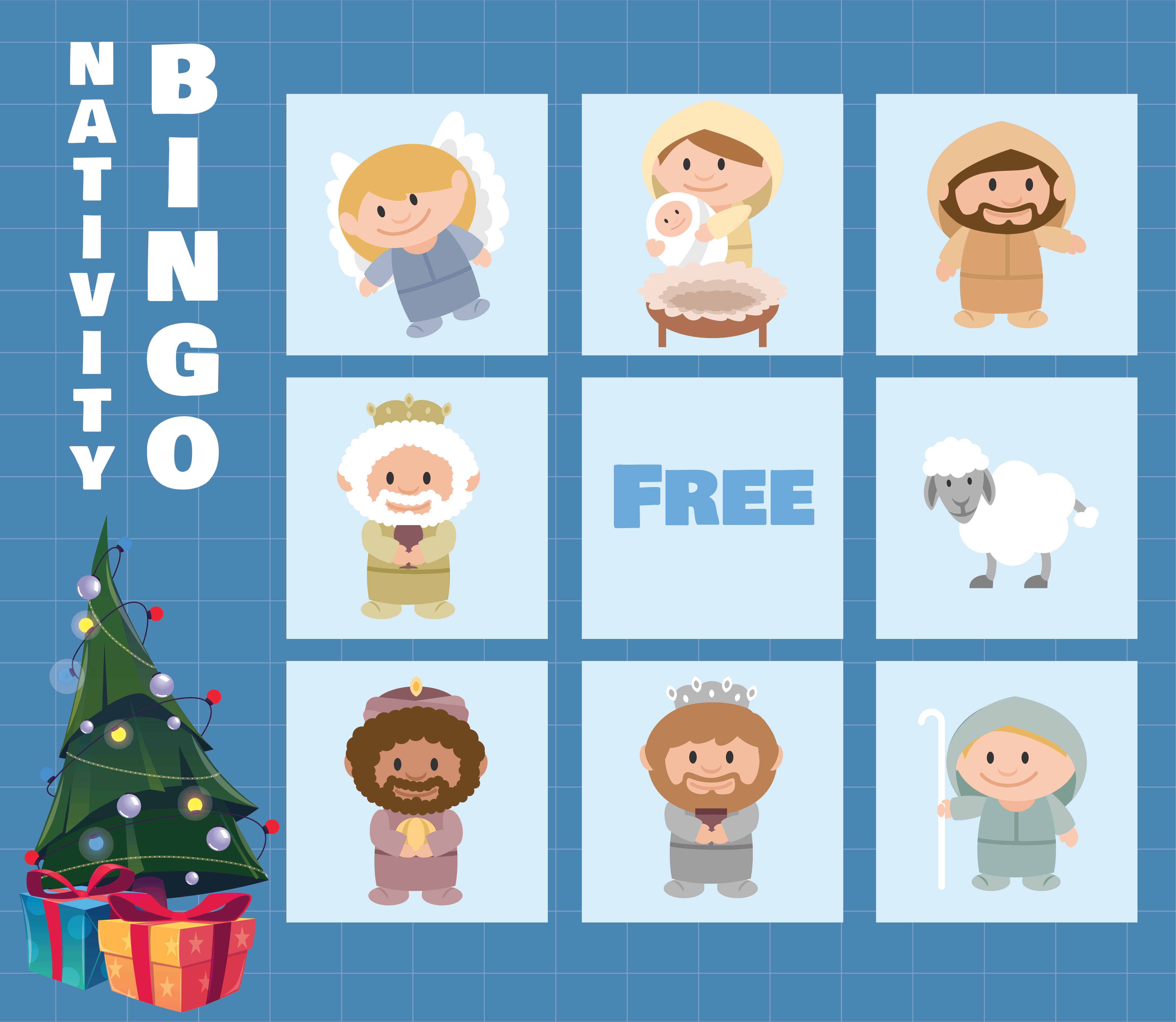 Printable Nativity Bingo Cards