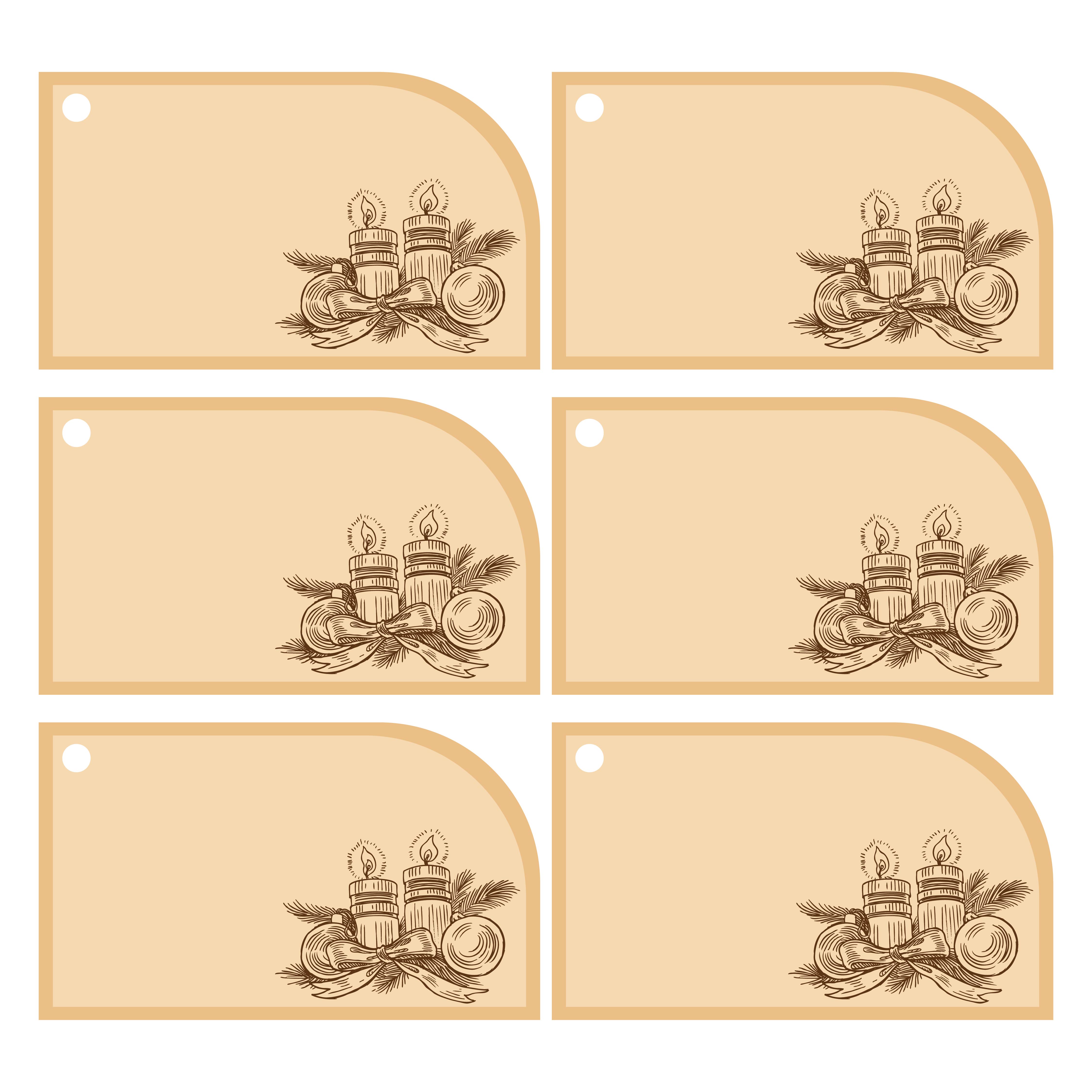 7 Best Free Vintage Printable Christmas Tags Printablee 7-best-free-vintage-printable-christmas-tags-printablee