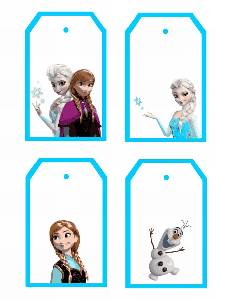 9 best disney frozen gift tags christmas printable printablee com