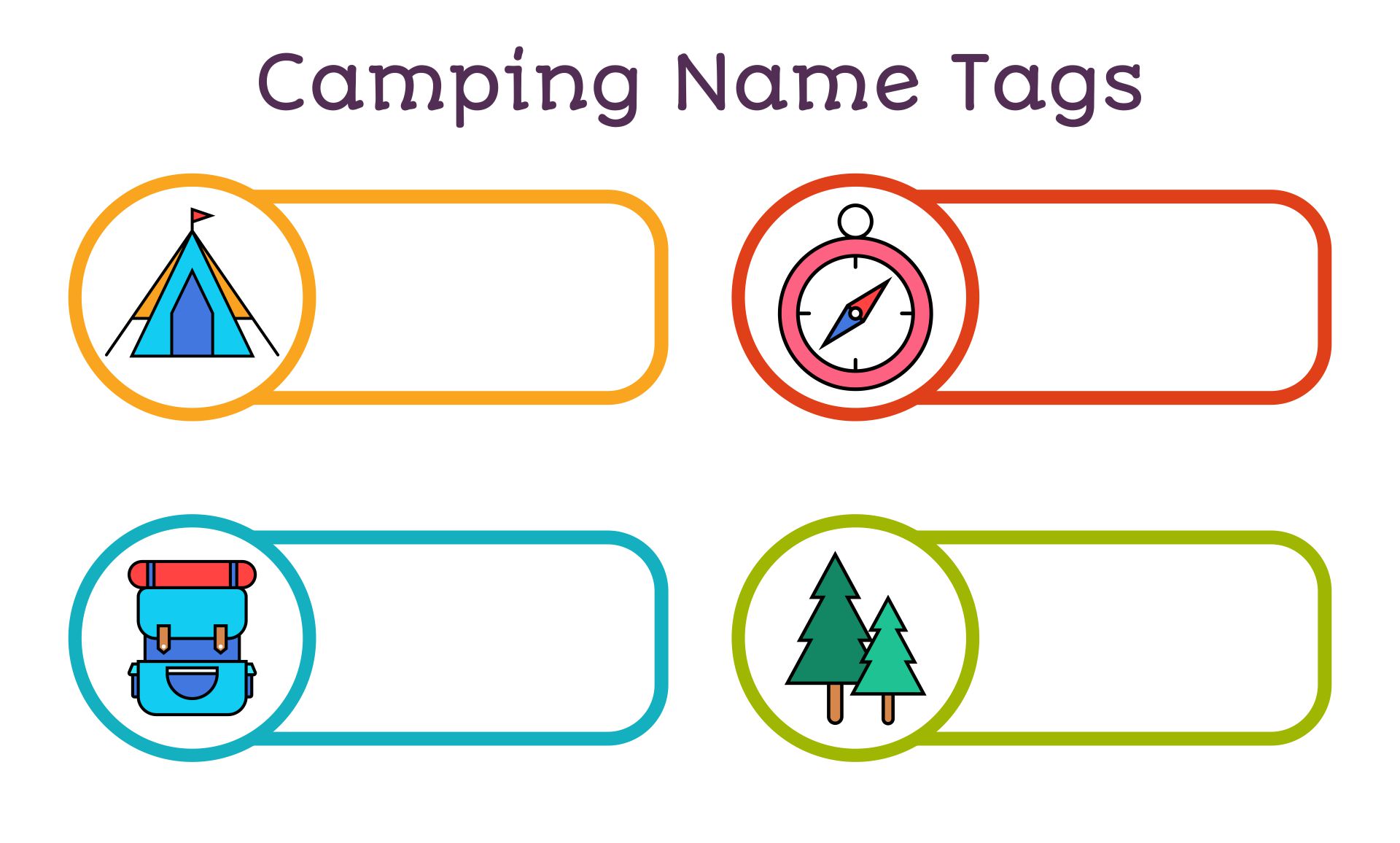 Camping Name Tags Printable Free Printable Templates camping-name-tags-printable-free-printable-templates