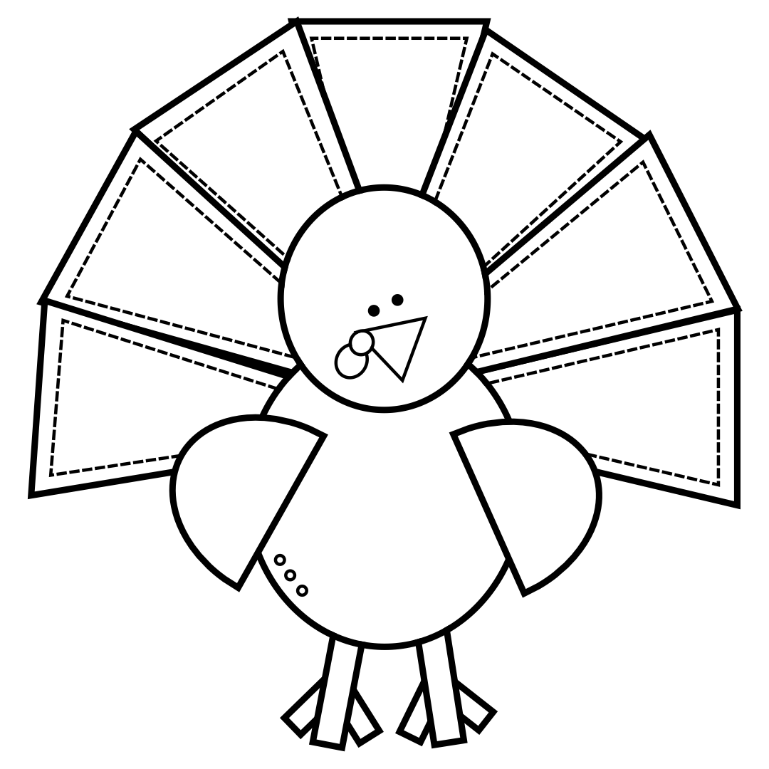 10 Best Thanksgiving Arts And Crafts Printable Printablee simple-thanksgiving-turkey-kids-craft-with-free-printable-template