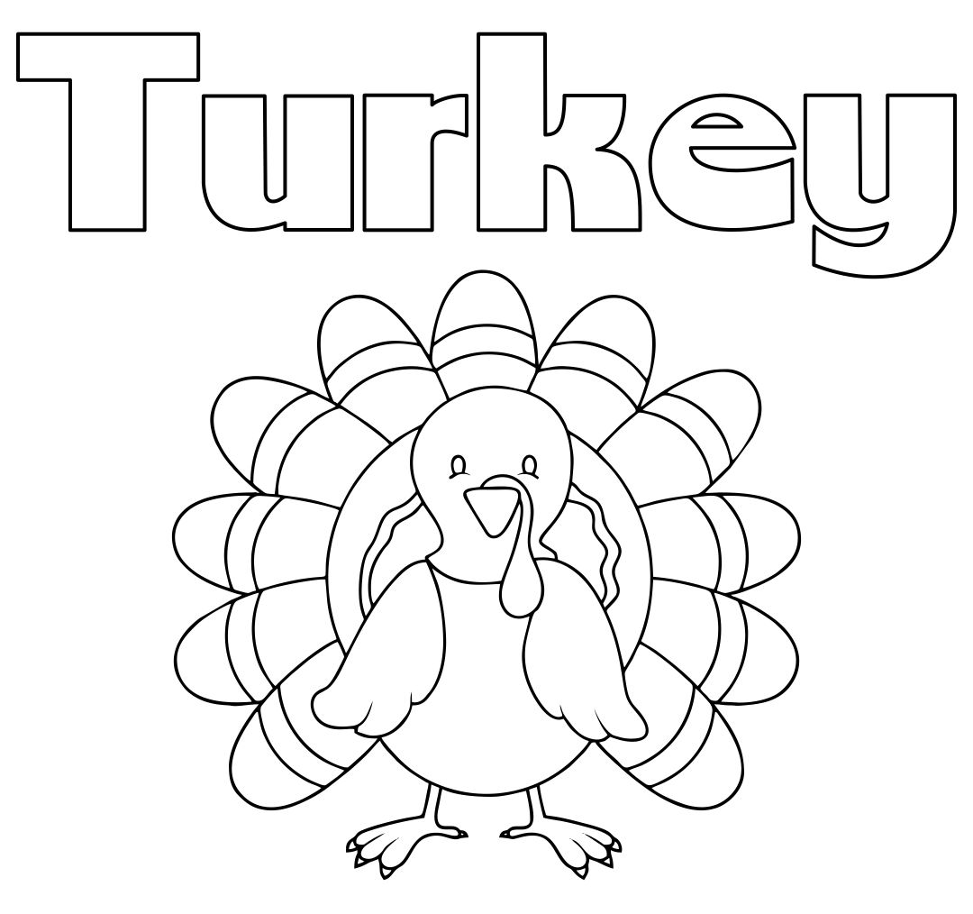5 Best Thanksgiving Turkey Coloring Pages Printables