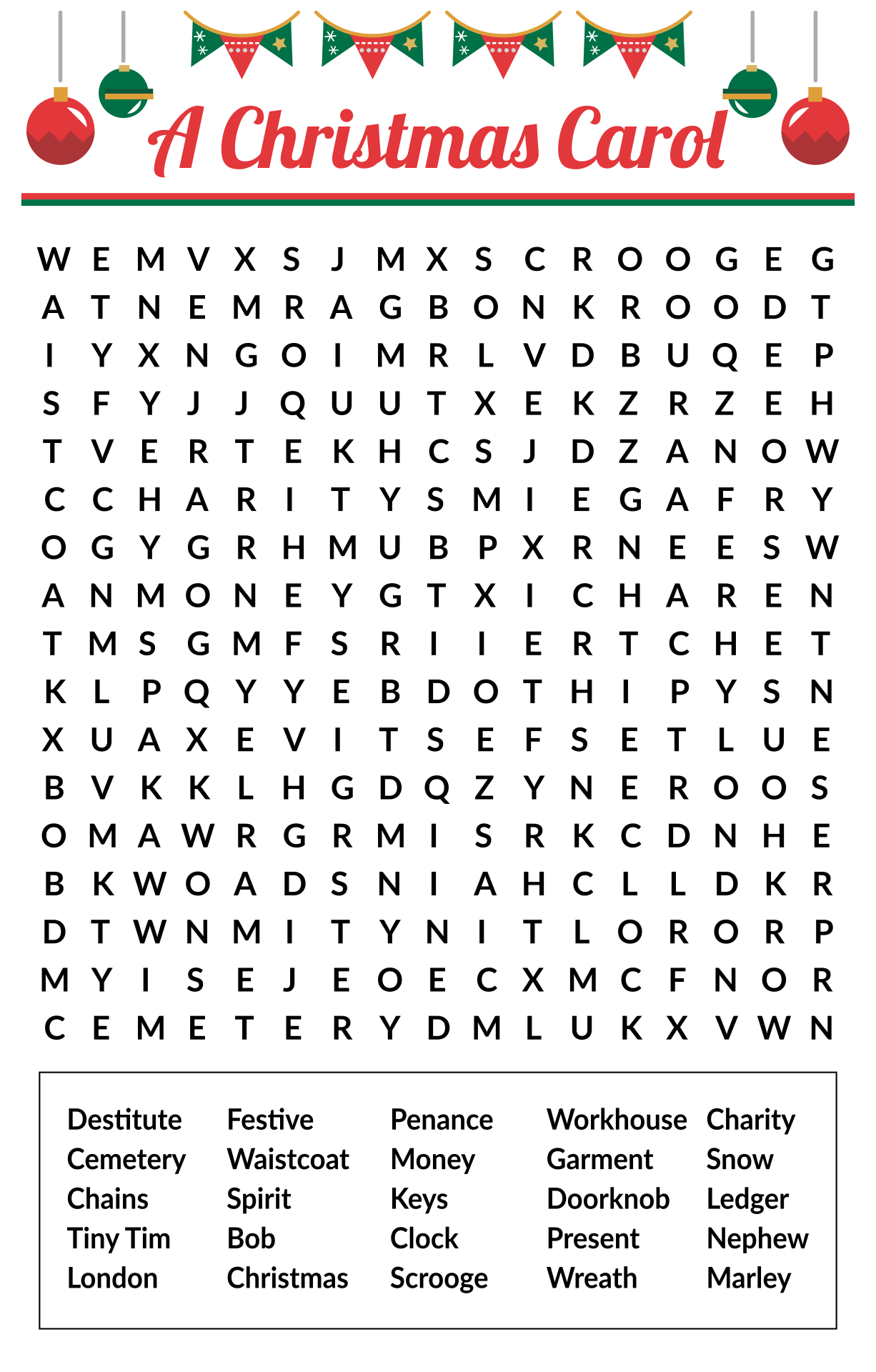 15 Best Big Printable Christmas Word Searches Pdf For Free At Printablee