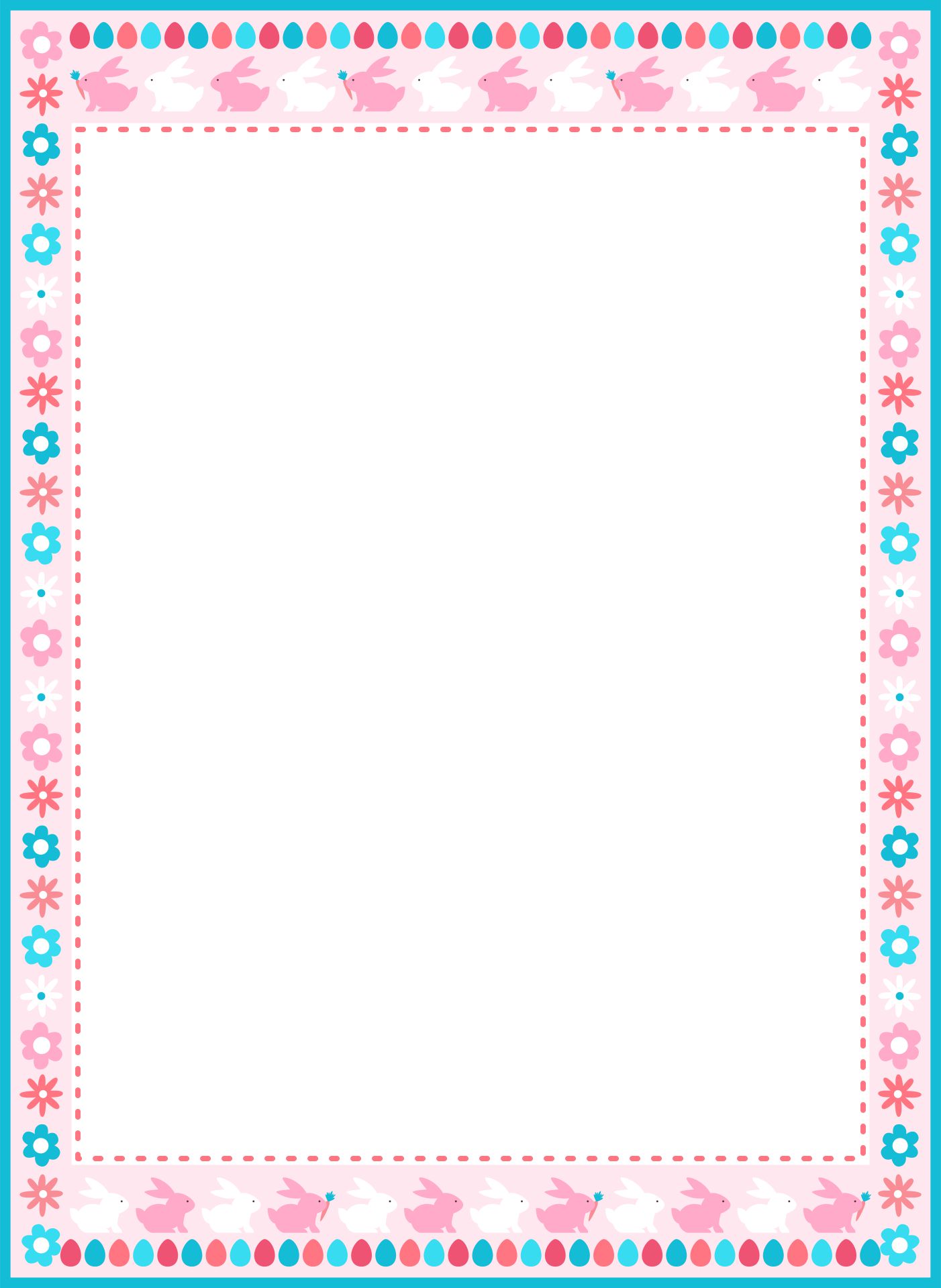 Easter Page Borders