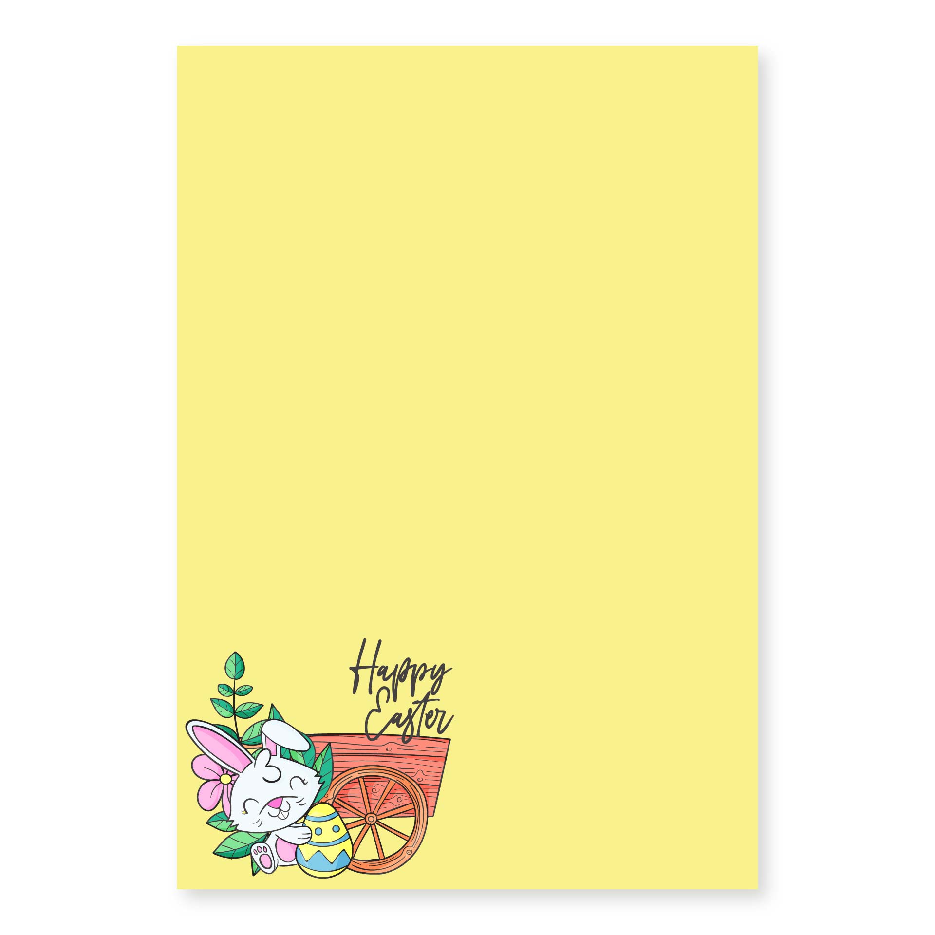 10 Best Printable Easter Bunny Cards Printablee