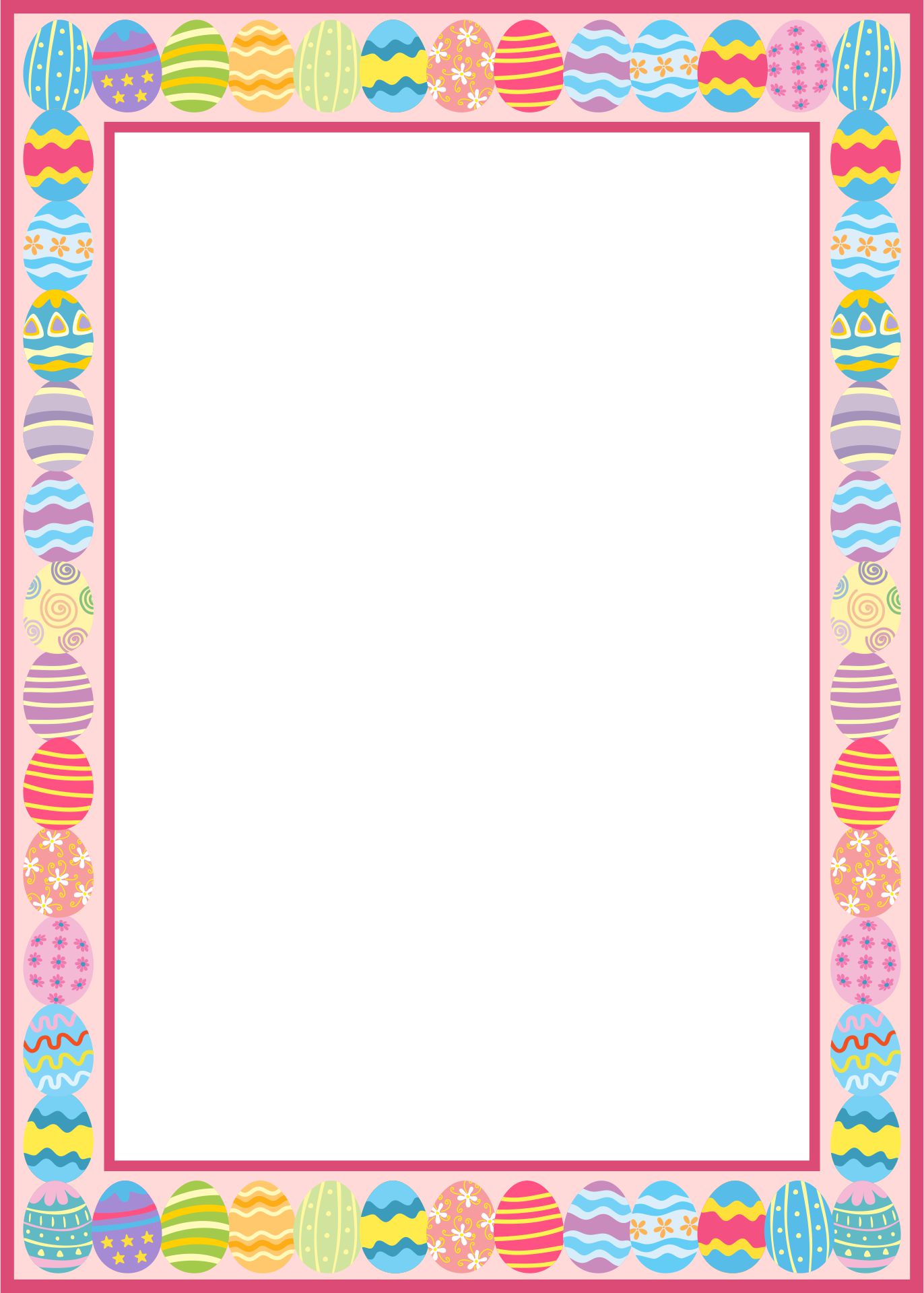 Printable Easter Borders