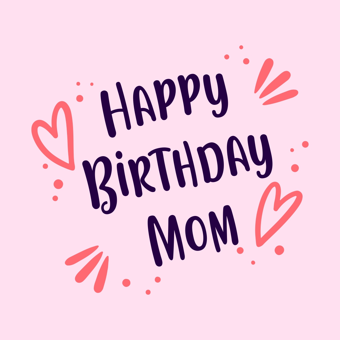 22 Best Printable Birthday Cards For Mom - printablee.com In Mom Birthday Card Template