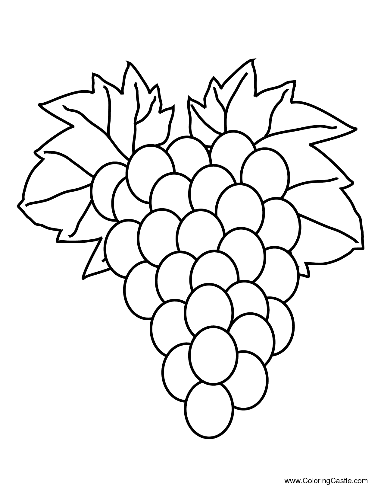 4 Best Images of Grapes Template Printable - Grape Template Coloring ...
