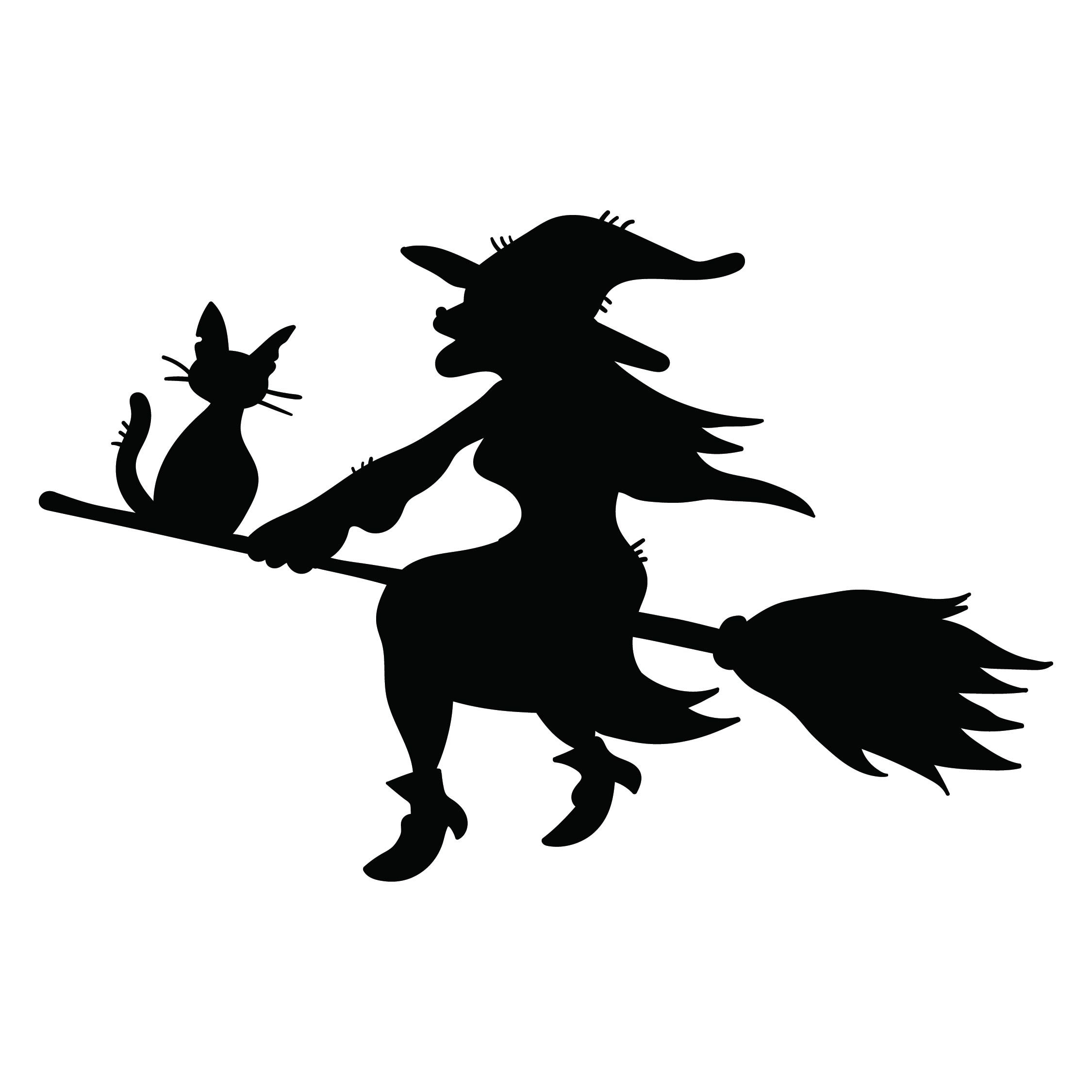 Martha Stewart Witch Silhouette Halloween