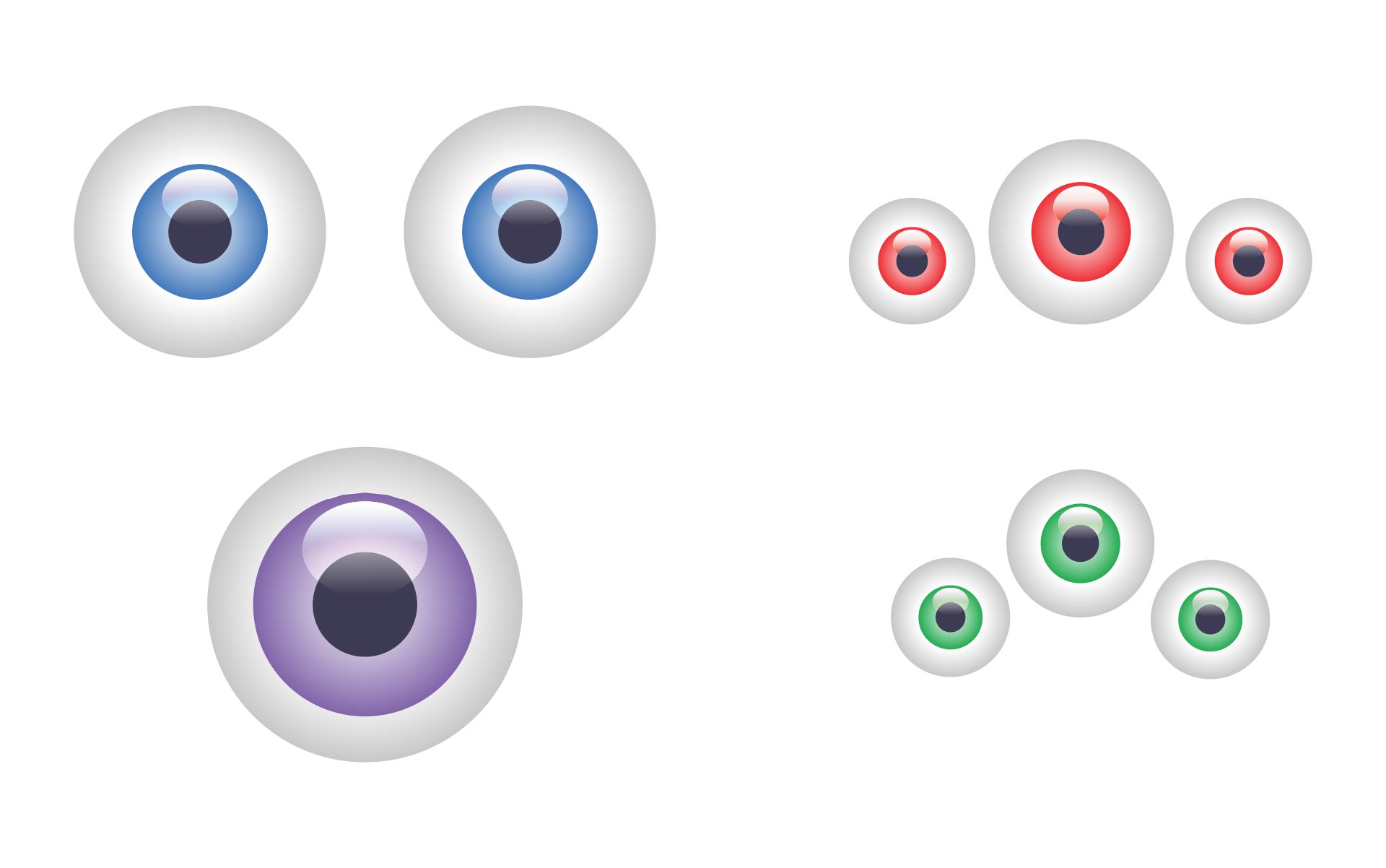 Free Printable Eyes Template - Printable Templates Free