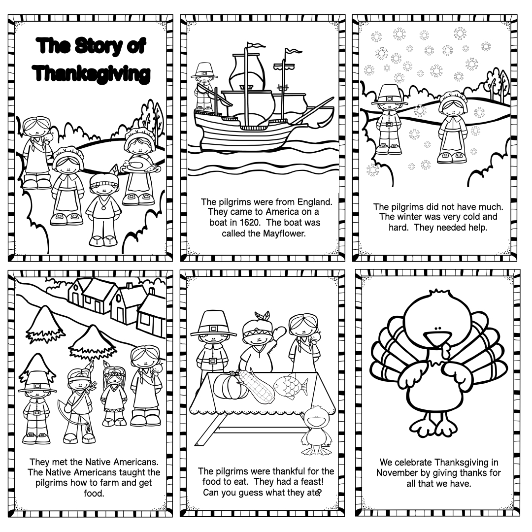 Thanksgiving Story Printable thanksgiving-story-printable