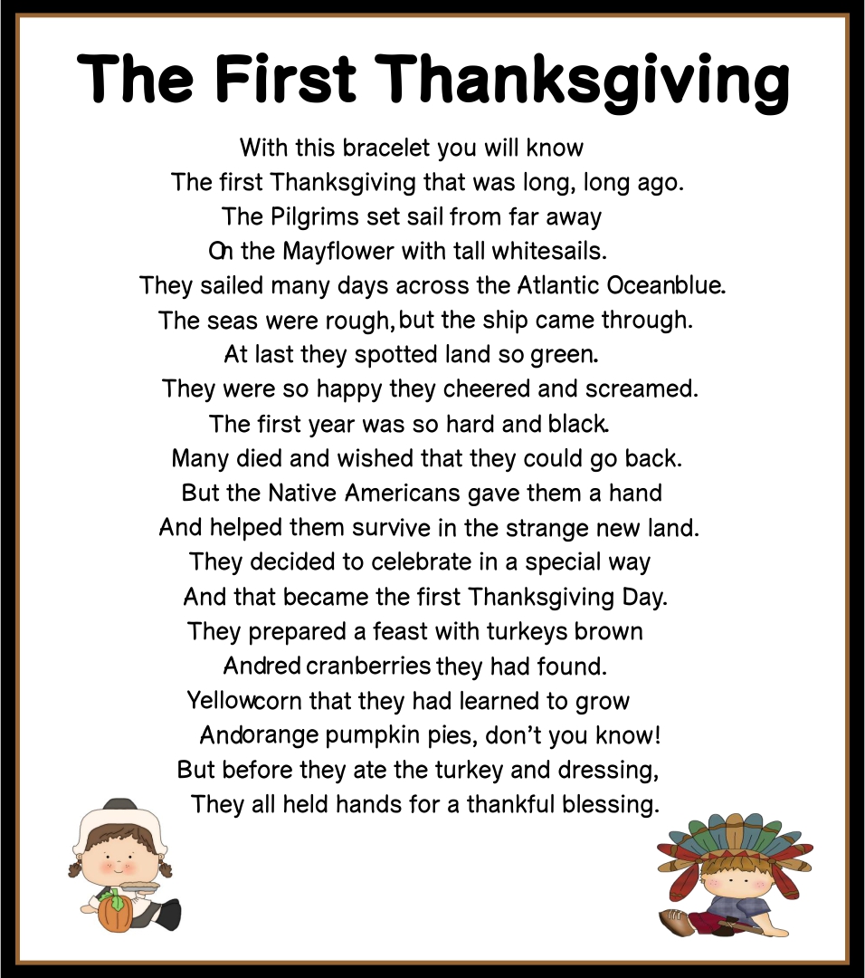 10 Best Thanksgiving Story Printable PDF for Free at Printablee