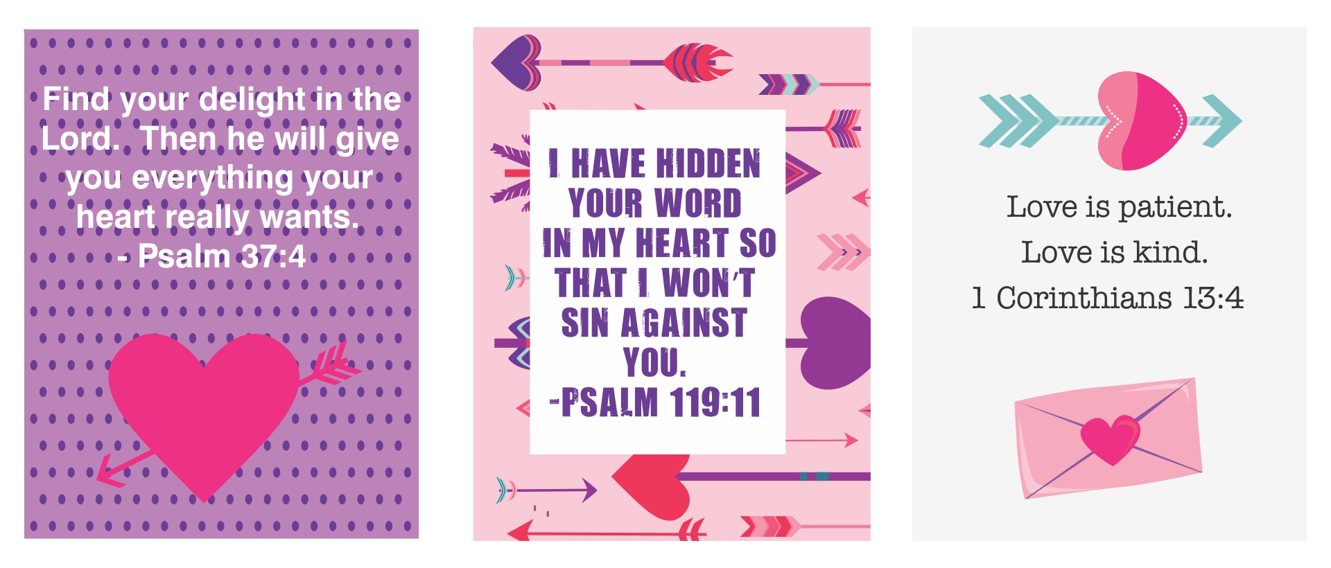 Bible Verse Valentine Card Printable