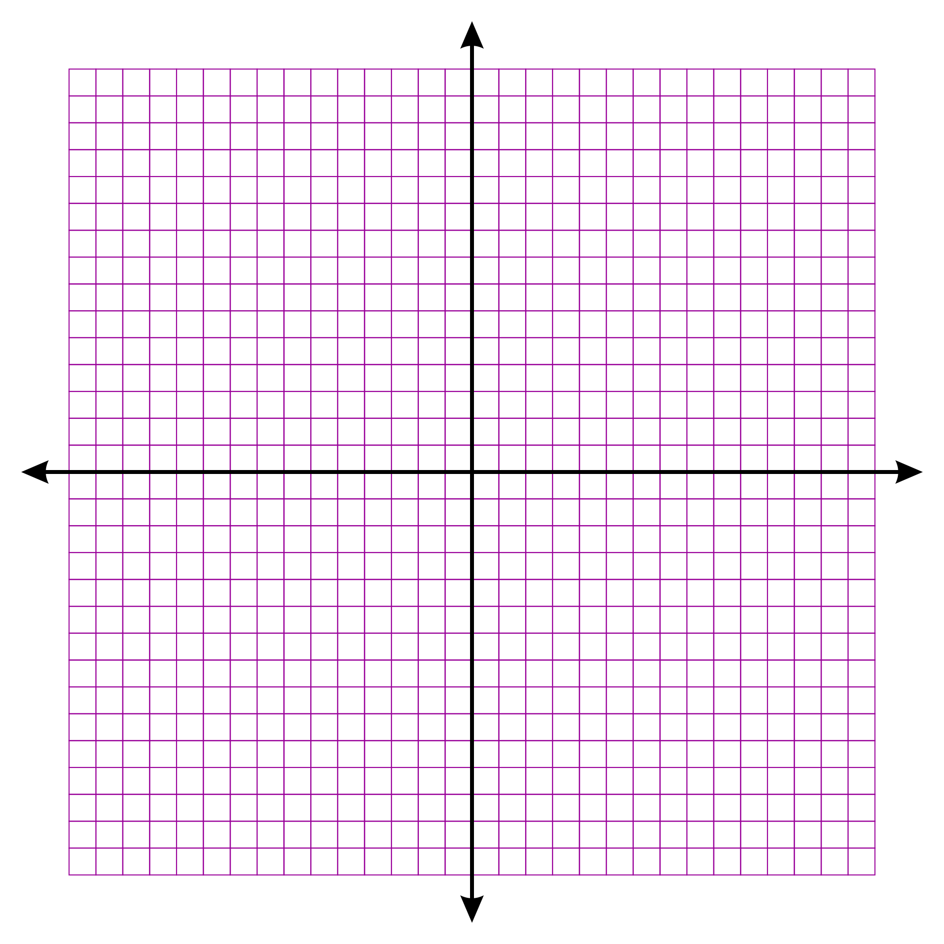 Coordinate Grid Graph Paper Printable