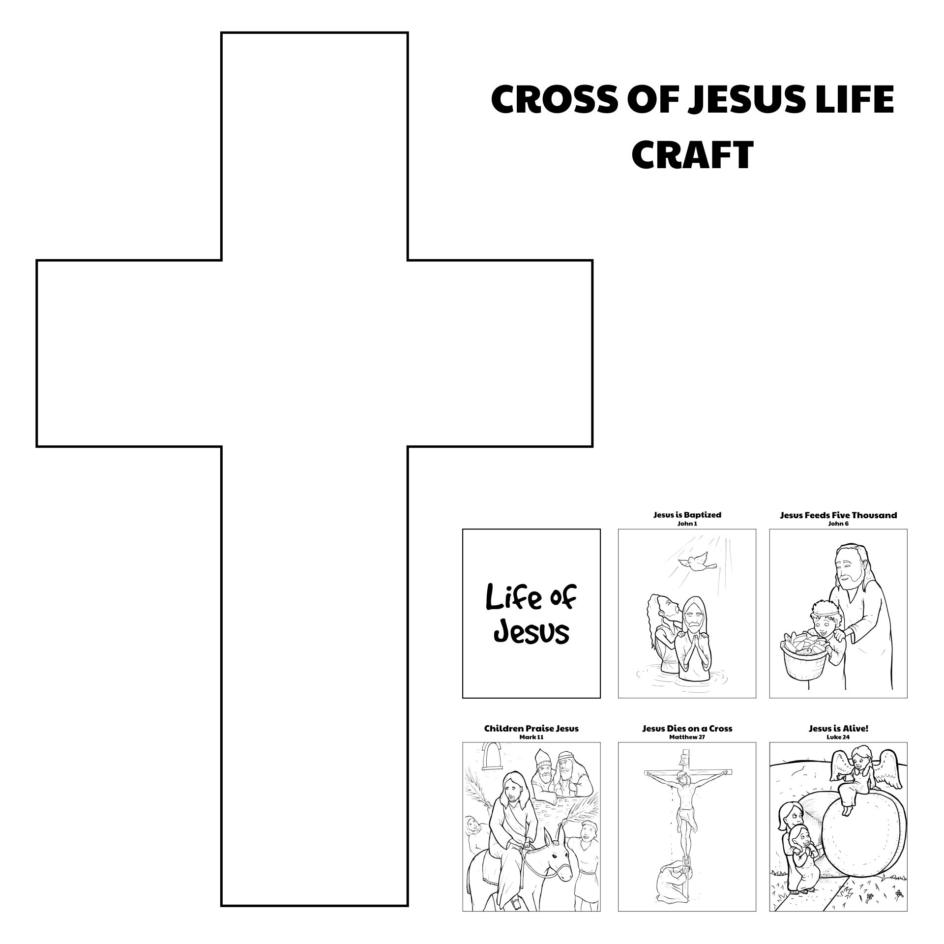 Cross of Jesus Life Craft Preschool