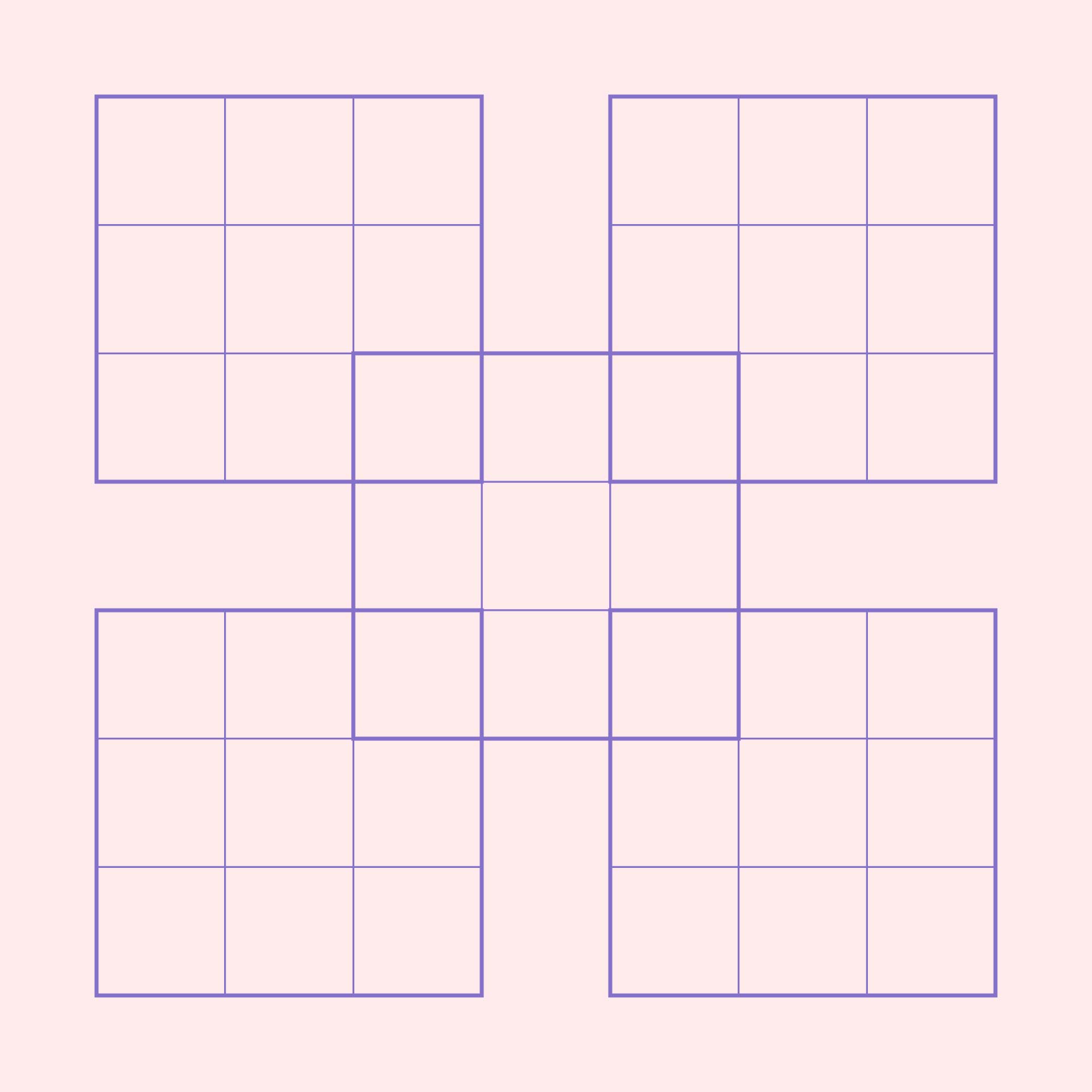 Printable Blank Sudoku Grids