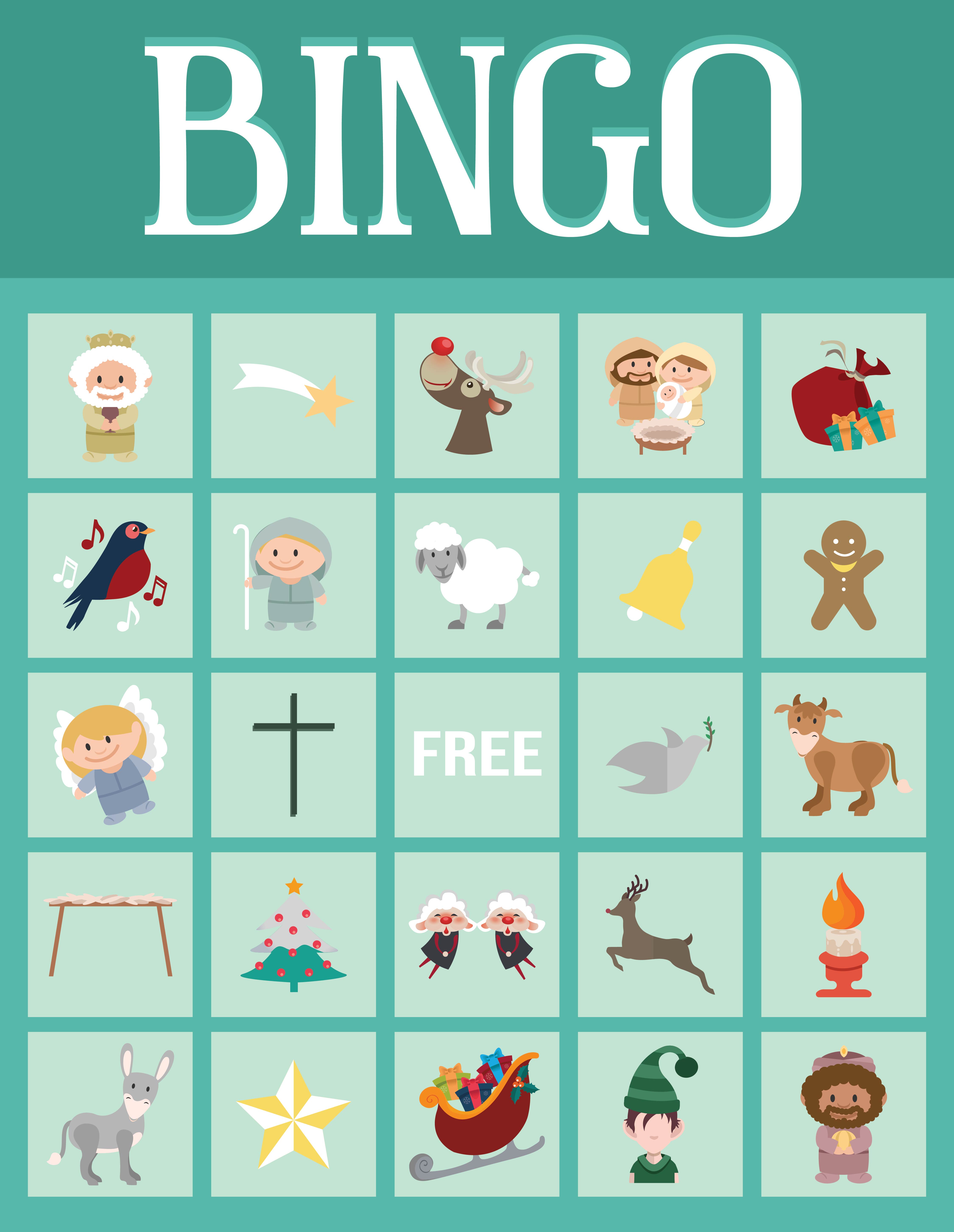 Christmas Bible Bingo Printable