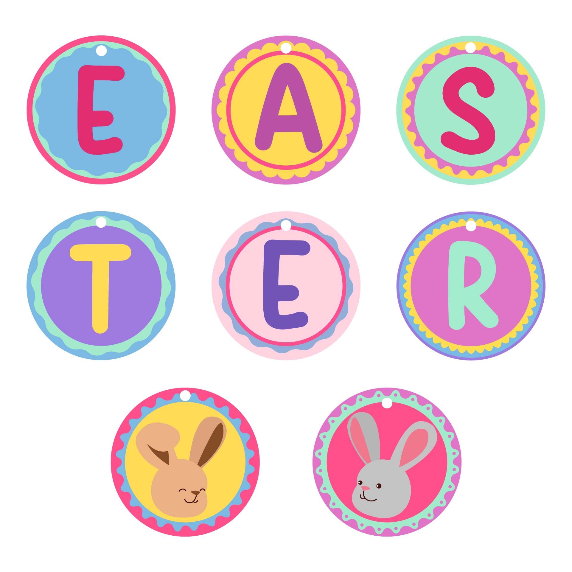  Printable Easter Banner DIY