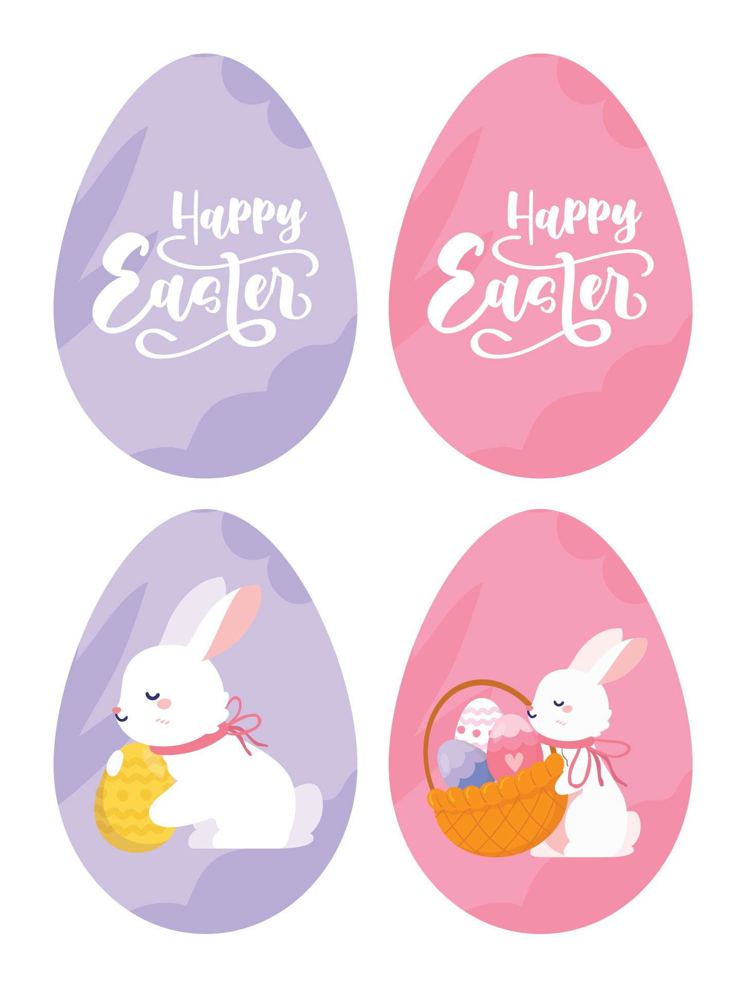 Printable Easter Egg Banner