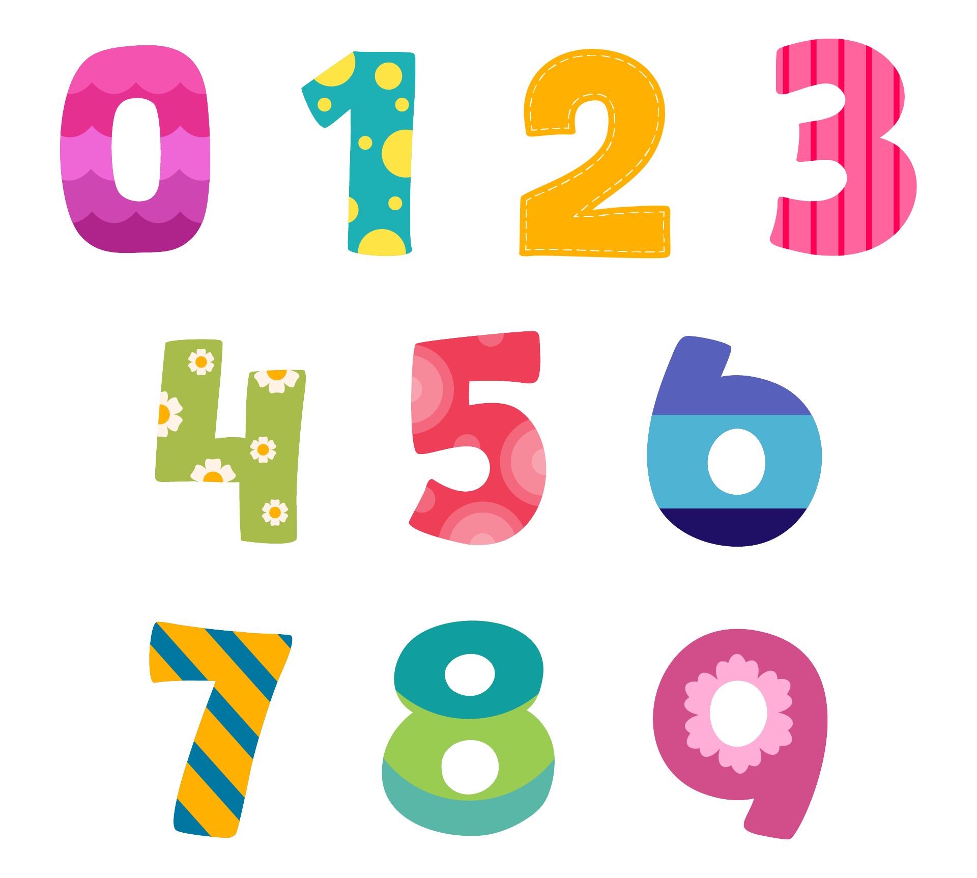 10 Best Large Printable Numbers 1 9 - printablee.com