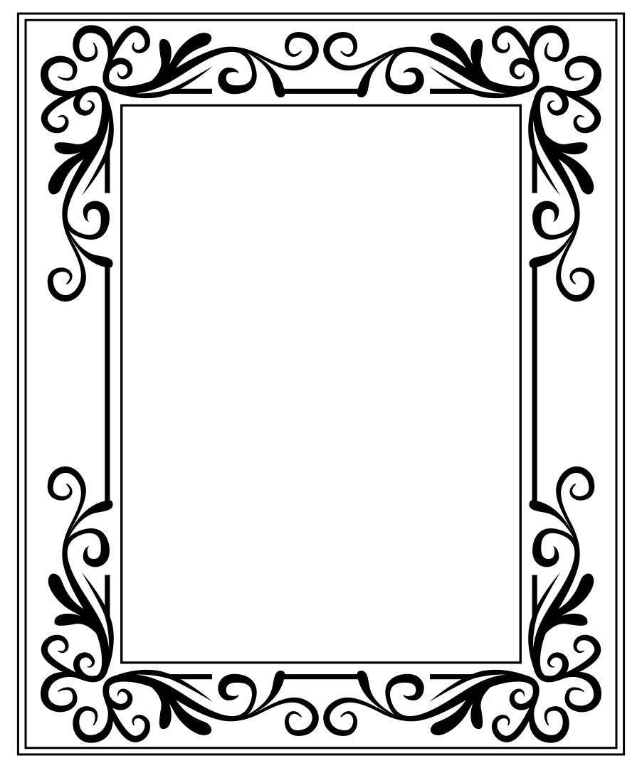 Photo Frame Printable Template Free Printable Templates