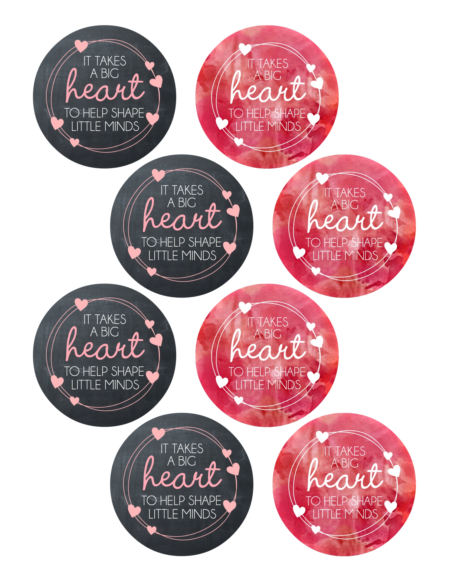 Teacher Valentine From Gift Tag 10 Free PDF Printables Printablee