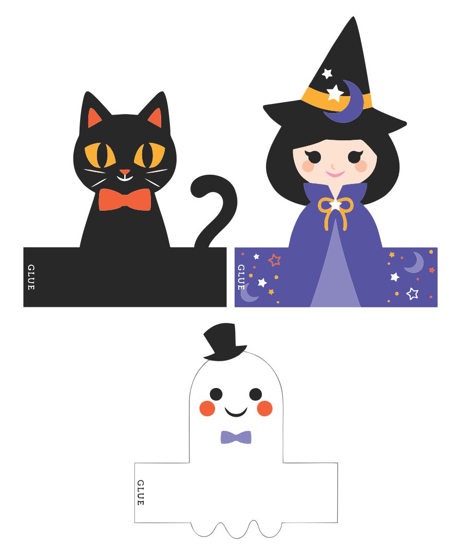 6 Best Halloween Finger Puppets Printable Patterns