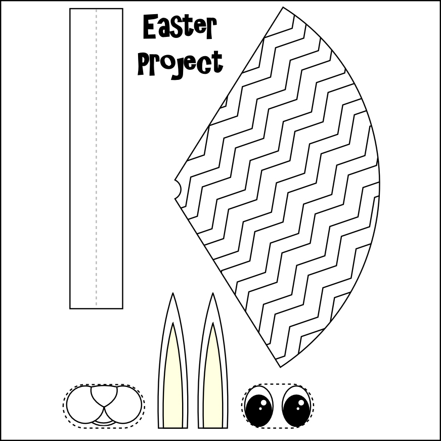 Printable Easter Crafts for Kids Templates