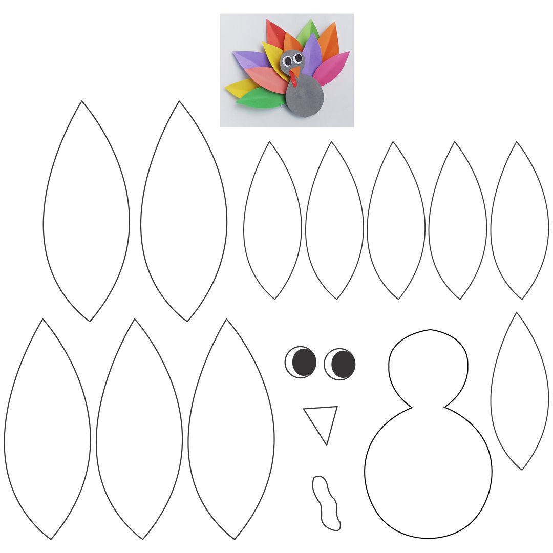 10 Best Free Printable Thanksgiving Turkey Pattern Pdf For Free At