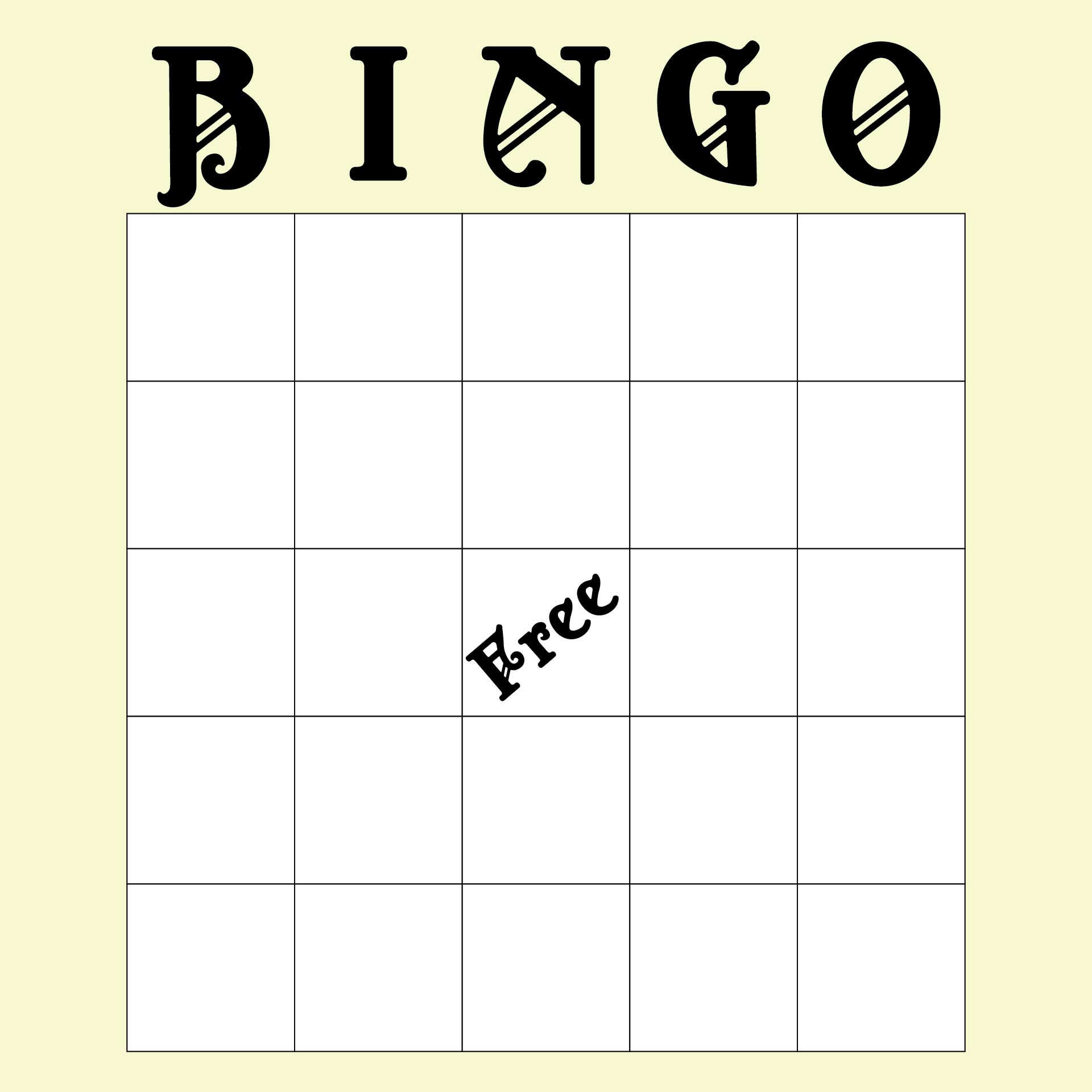 21 Best Excel Bingo Card Printable Template - printablee.com For Blank Bingo Card Template Microsoft Word