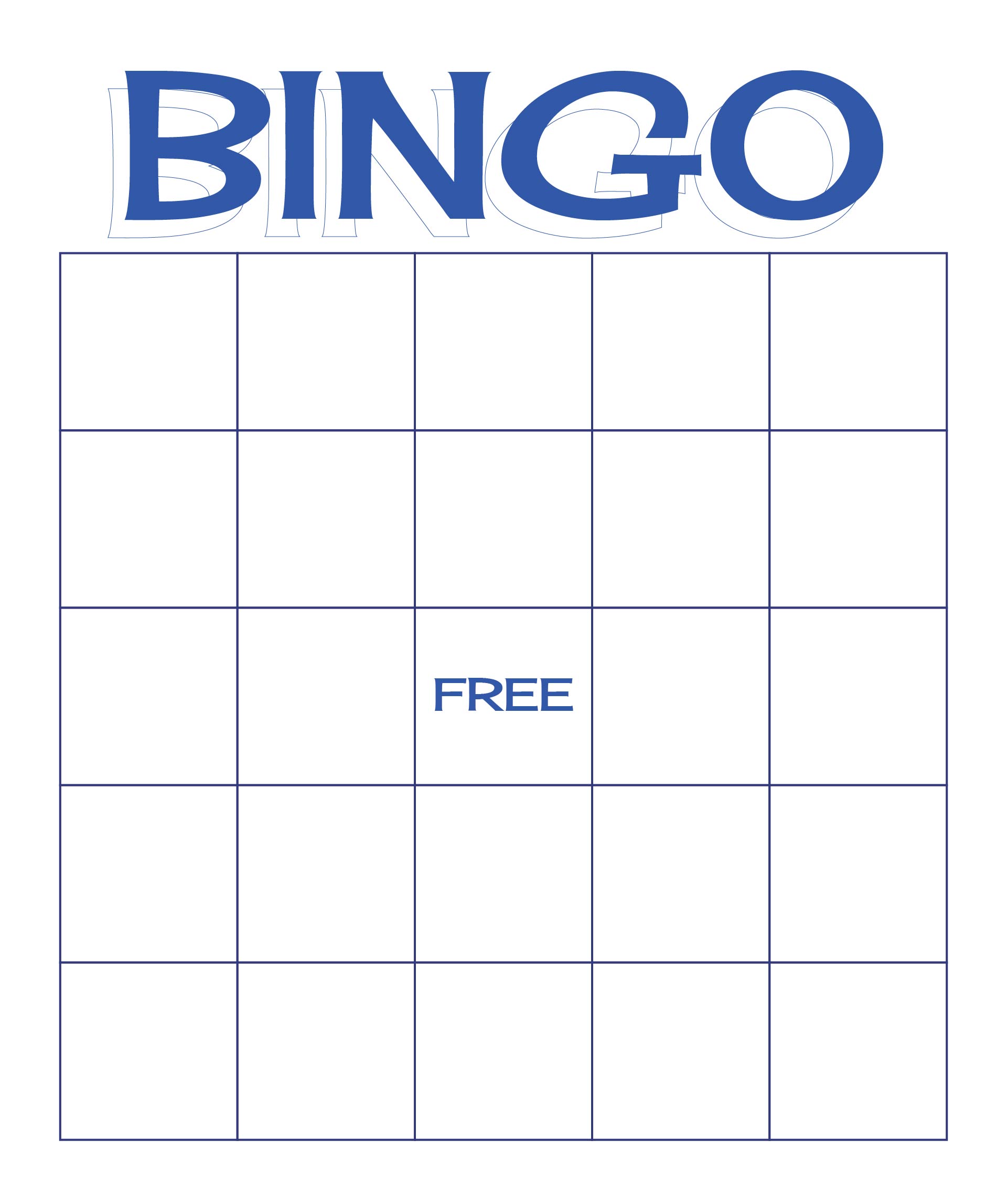 11 Best Excel Bingo Card Printable Template