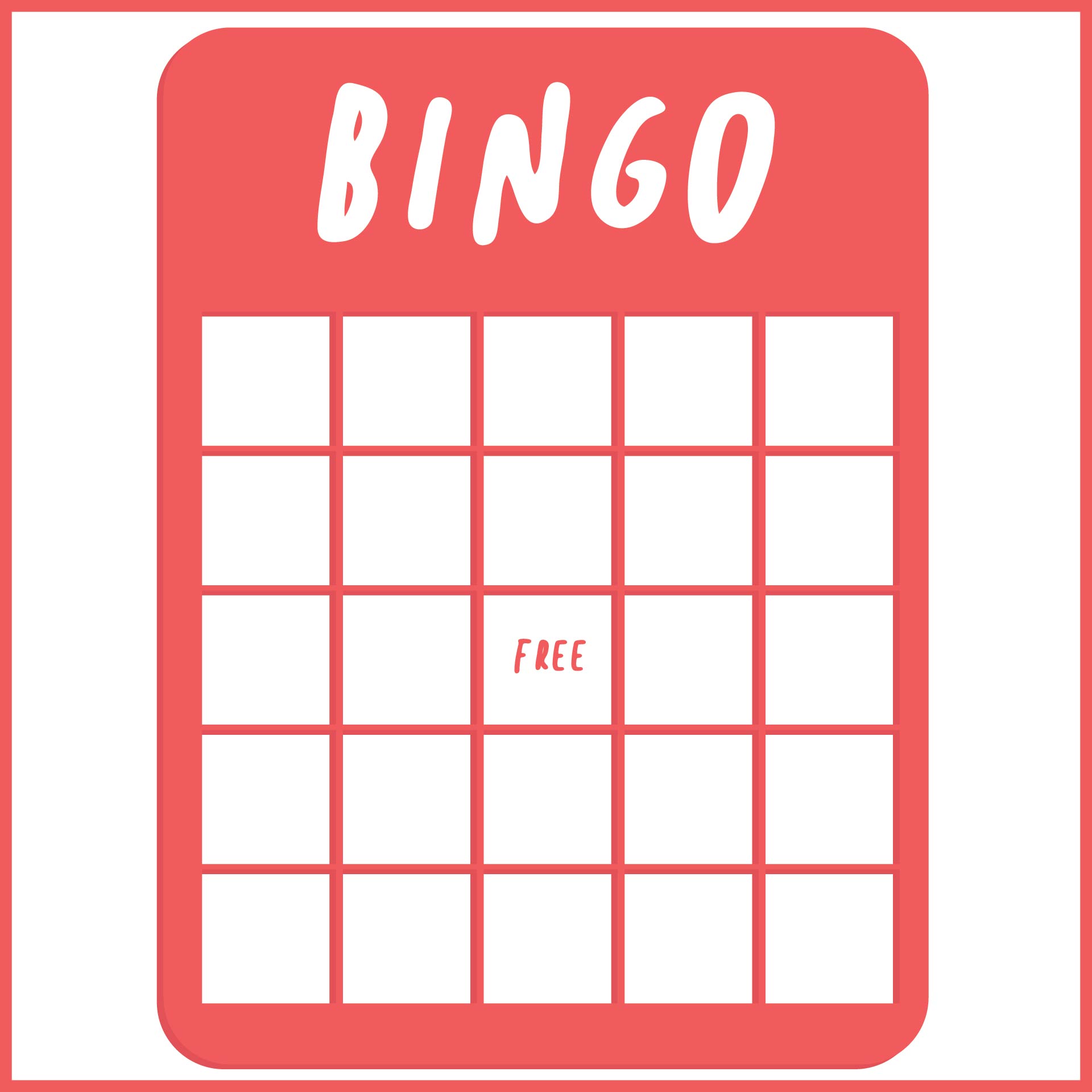 10 Best Free Printable Bingo Template