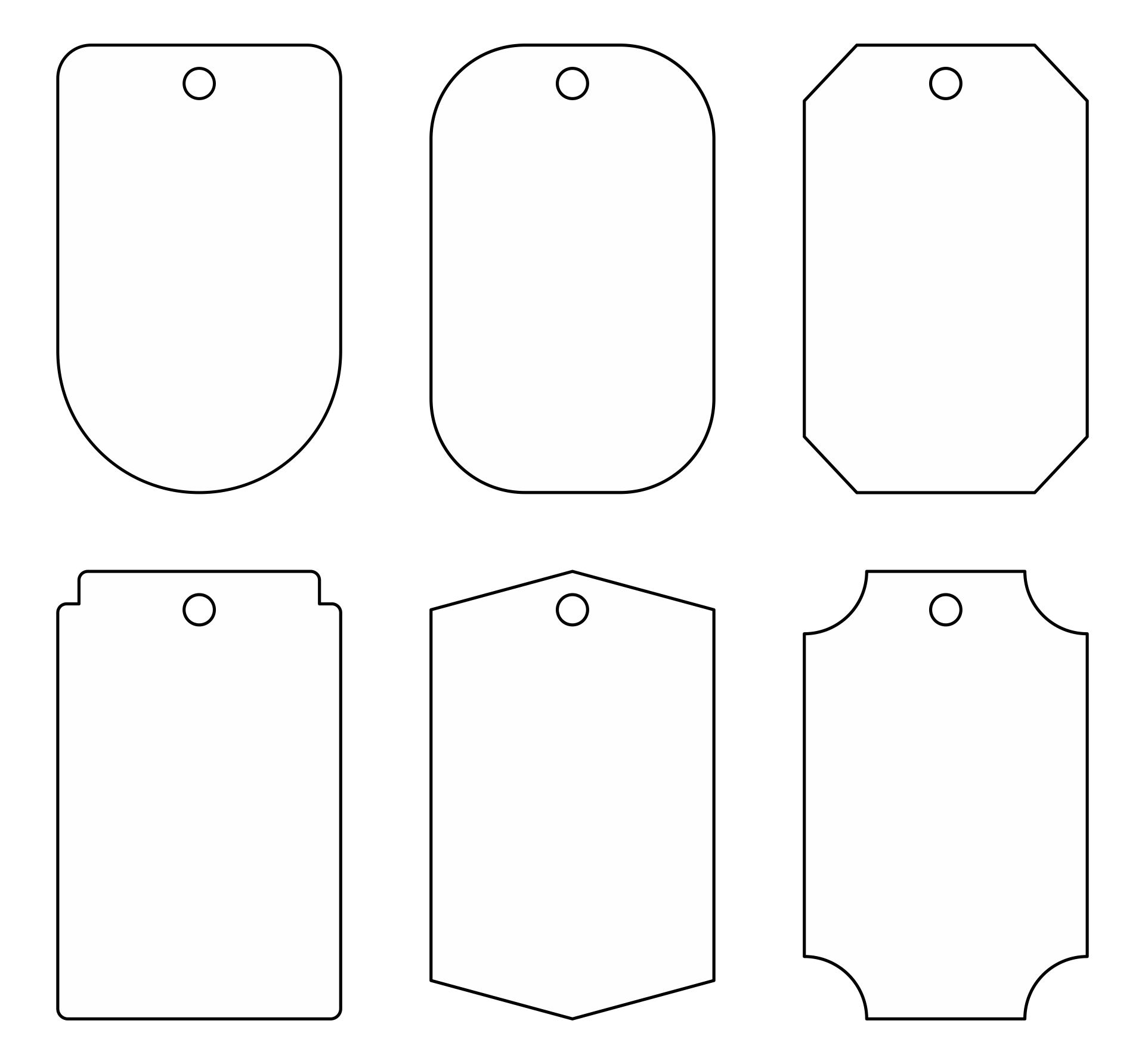 Printable Gift Tags Templates Word