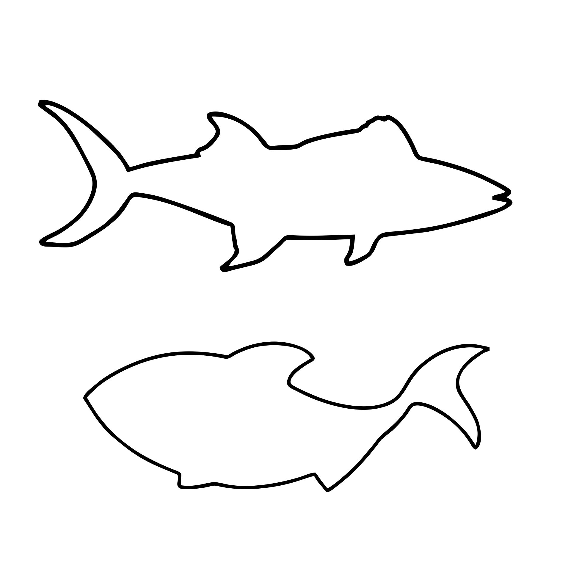 Printable Fish Template