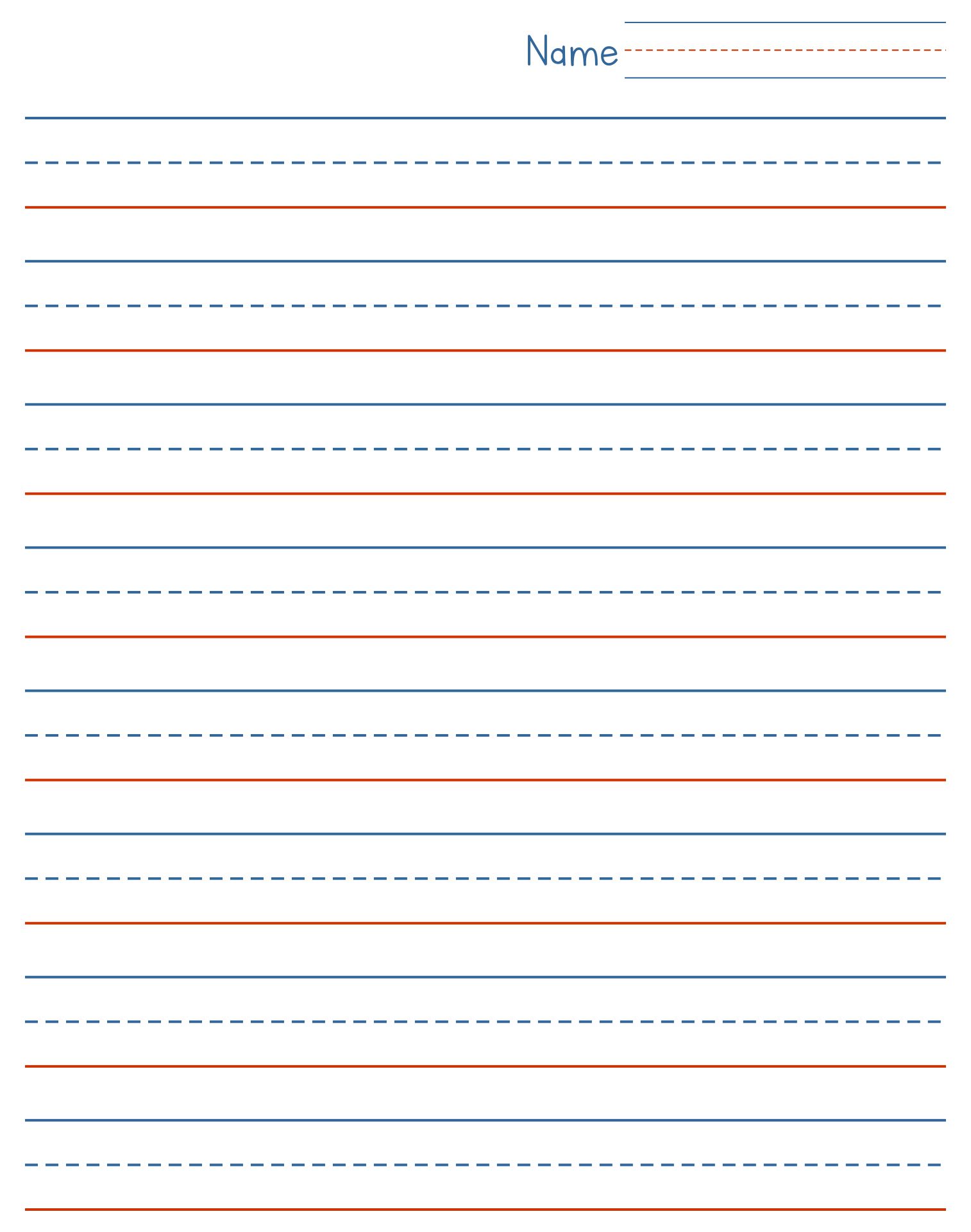 10 best printable blank writing pages for free at printableecom - blank ...