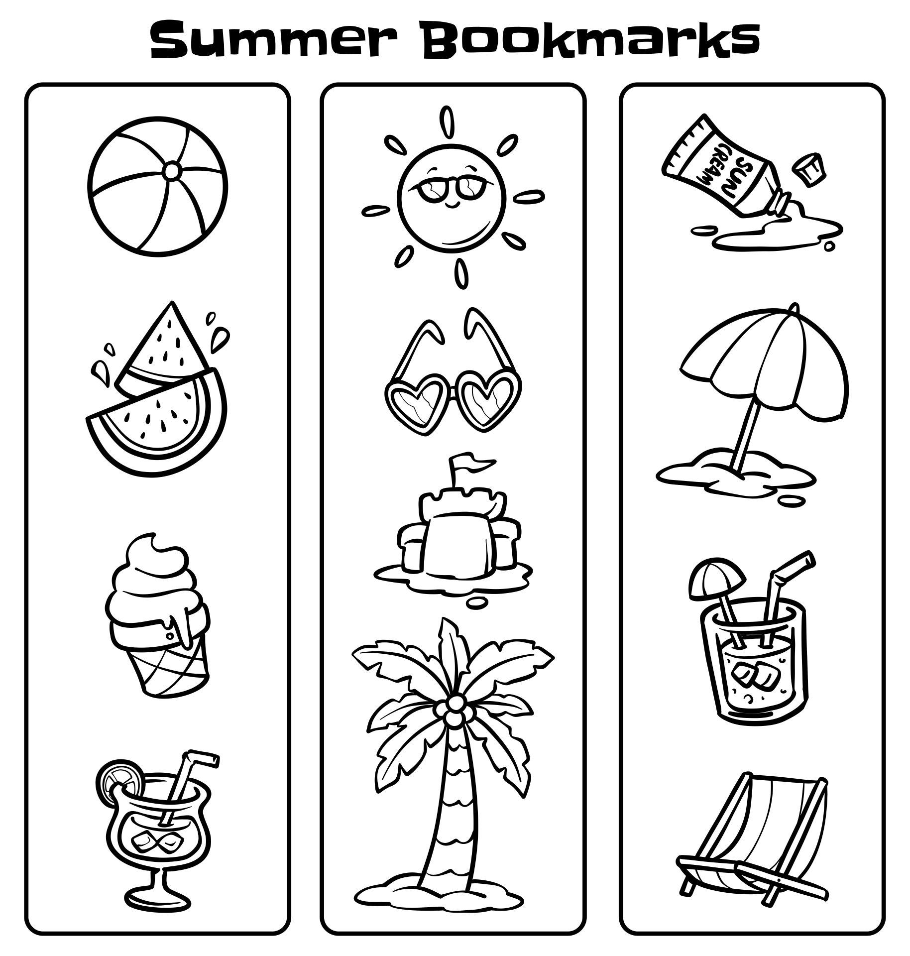 Printable Summer Reading Chart