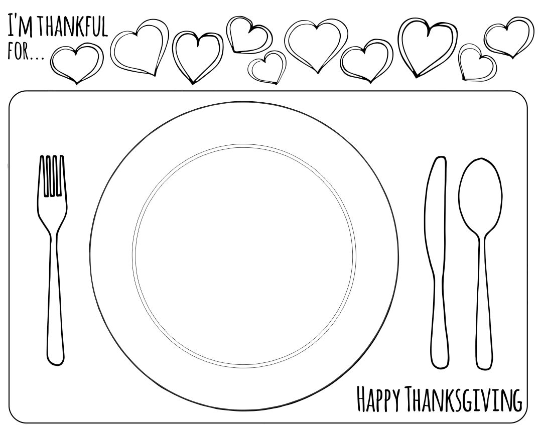 Free Printable Placemats Templates