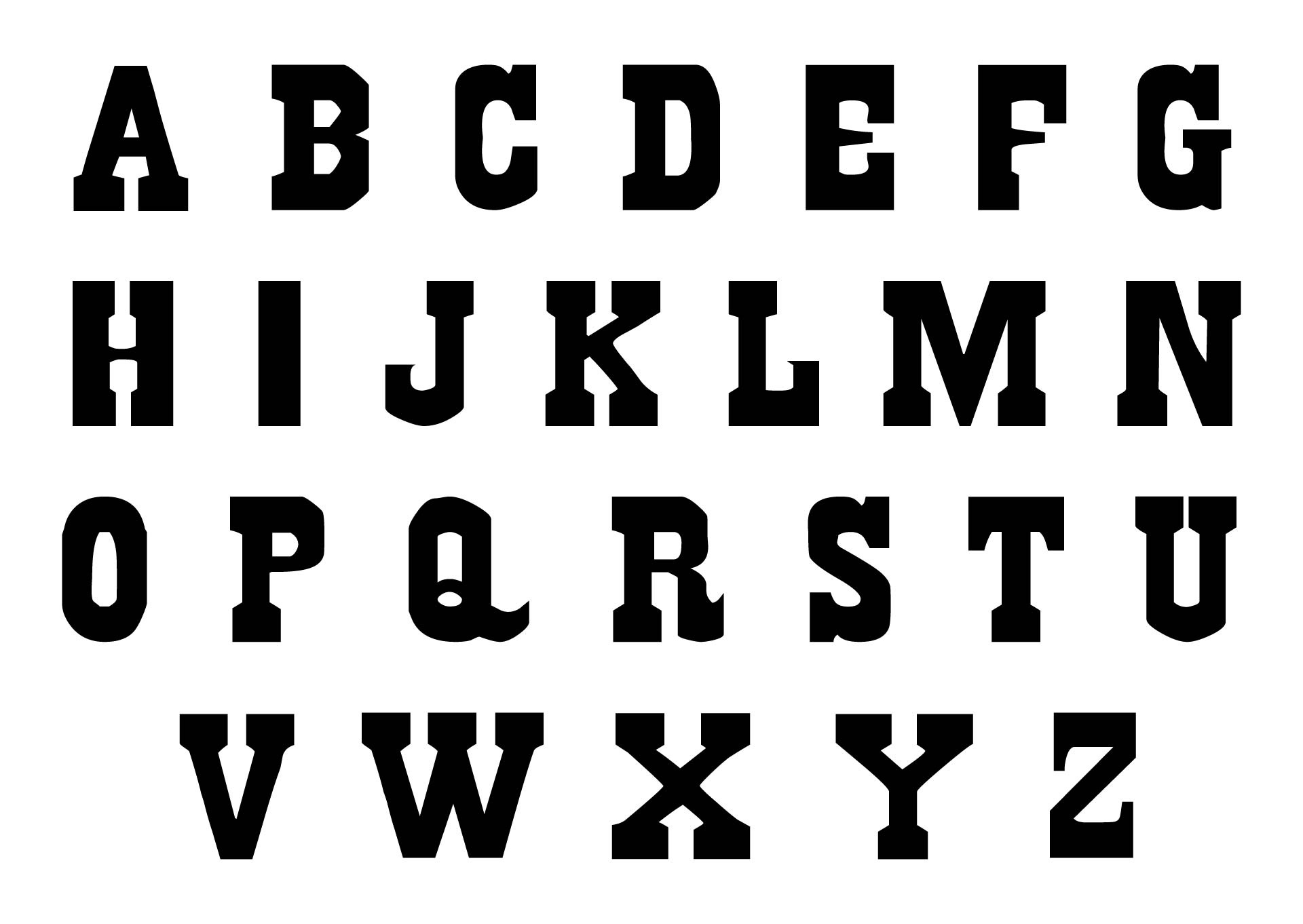 Large Letters A Z 10 Free PDF Printables Printablee