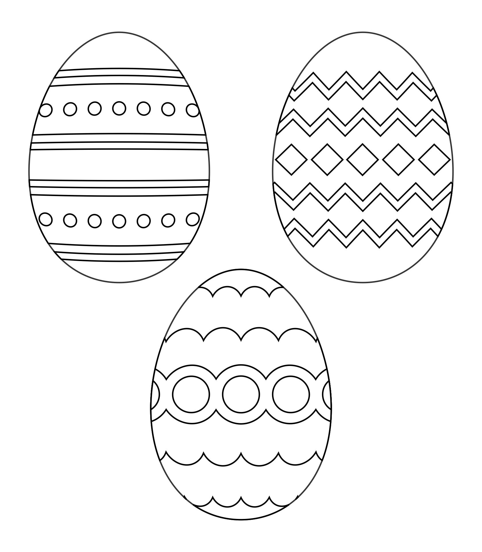 Small Easter Craft Printable Template
