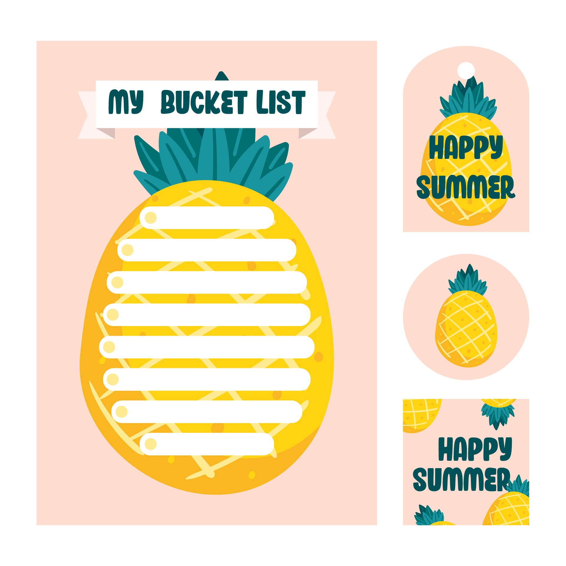 Summer Party  Printables