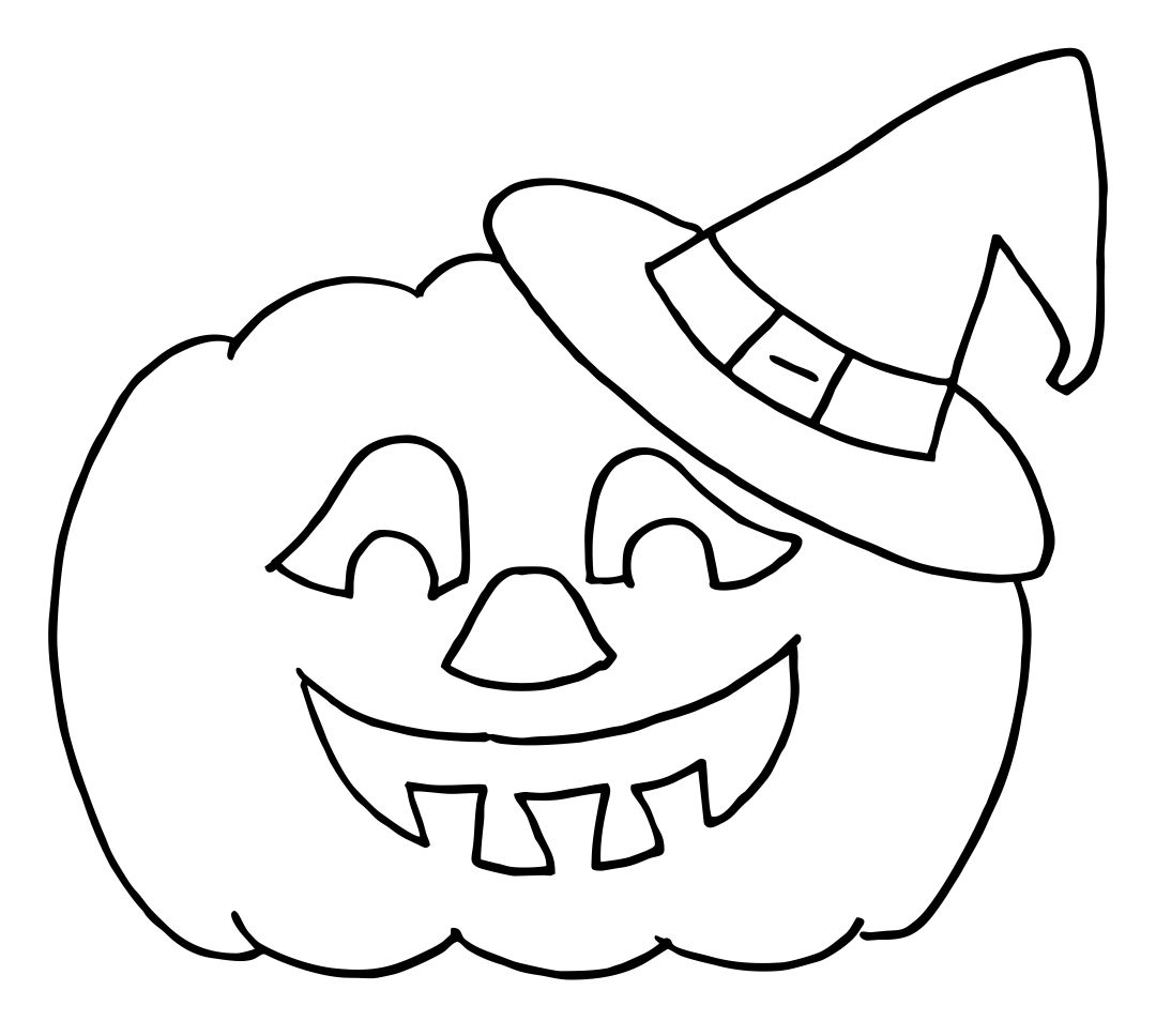 Kids Halloween Pumpkin Coloring Pages