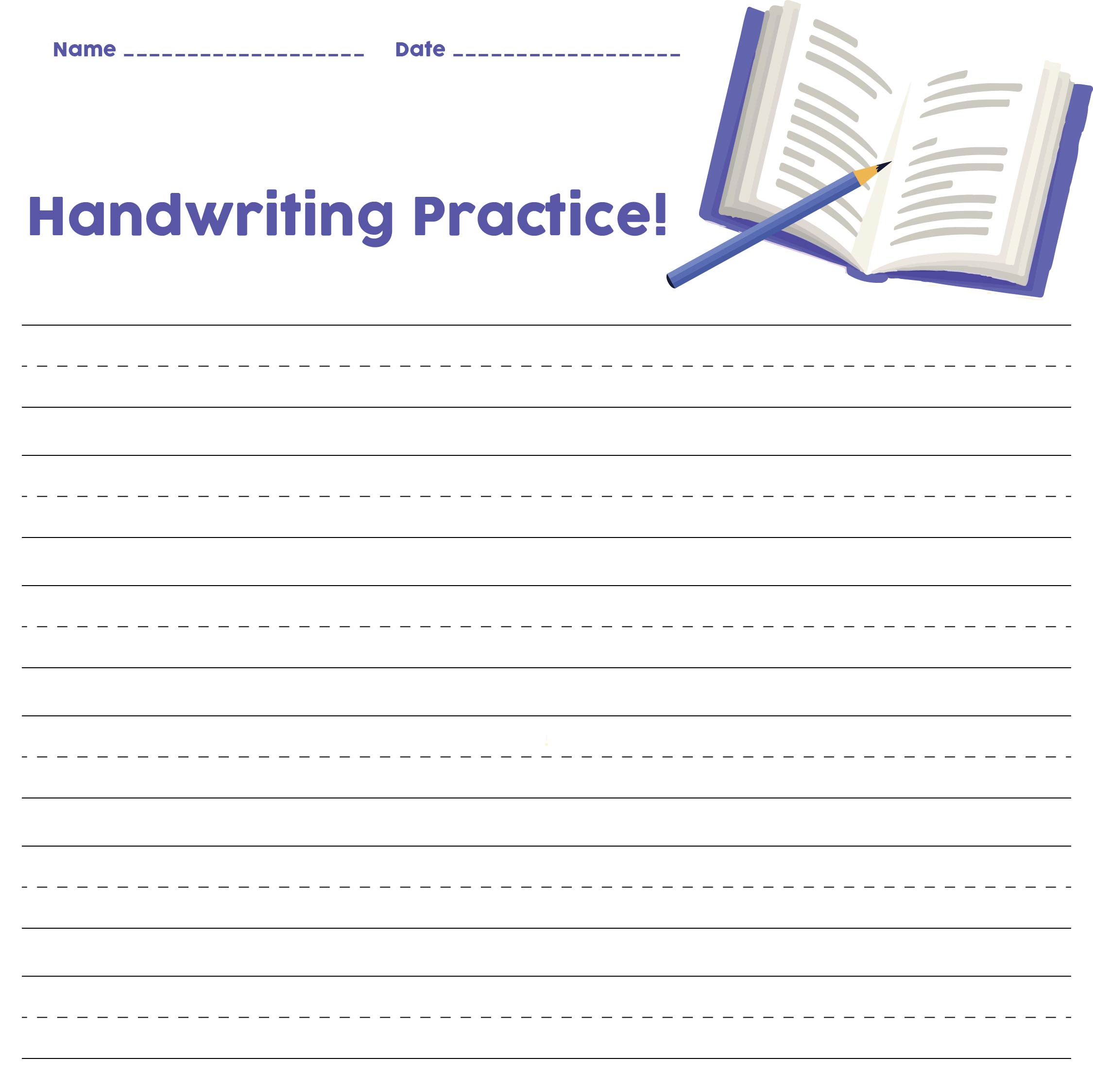 hand writing paper free