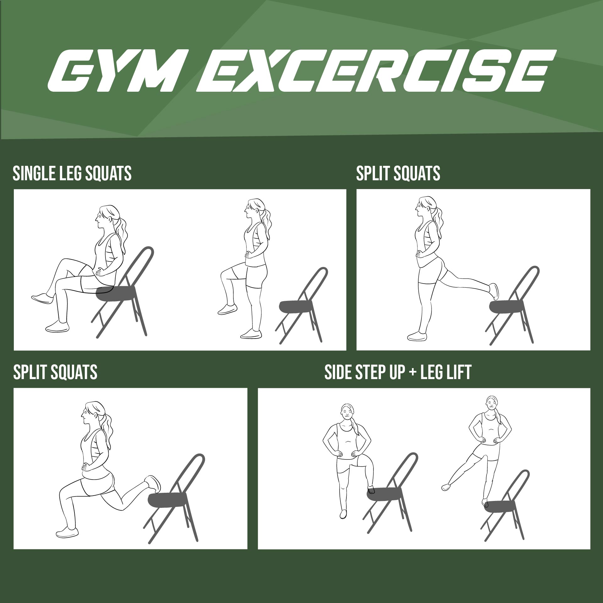 8 Best Images of Printable Senior Chair Exercises - Senior Chair Yoga ...