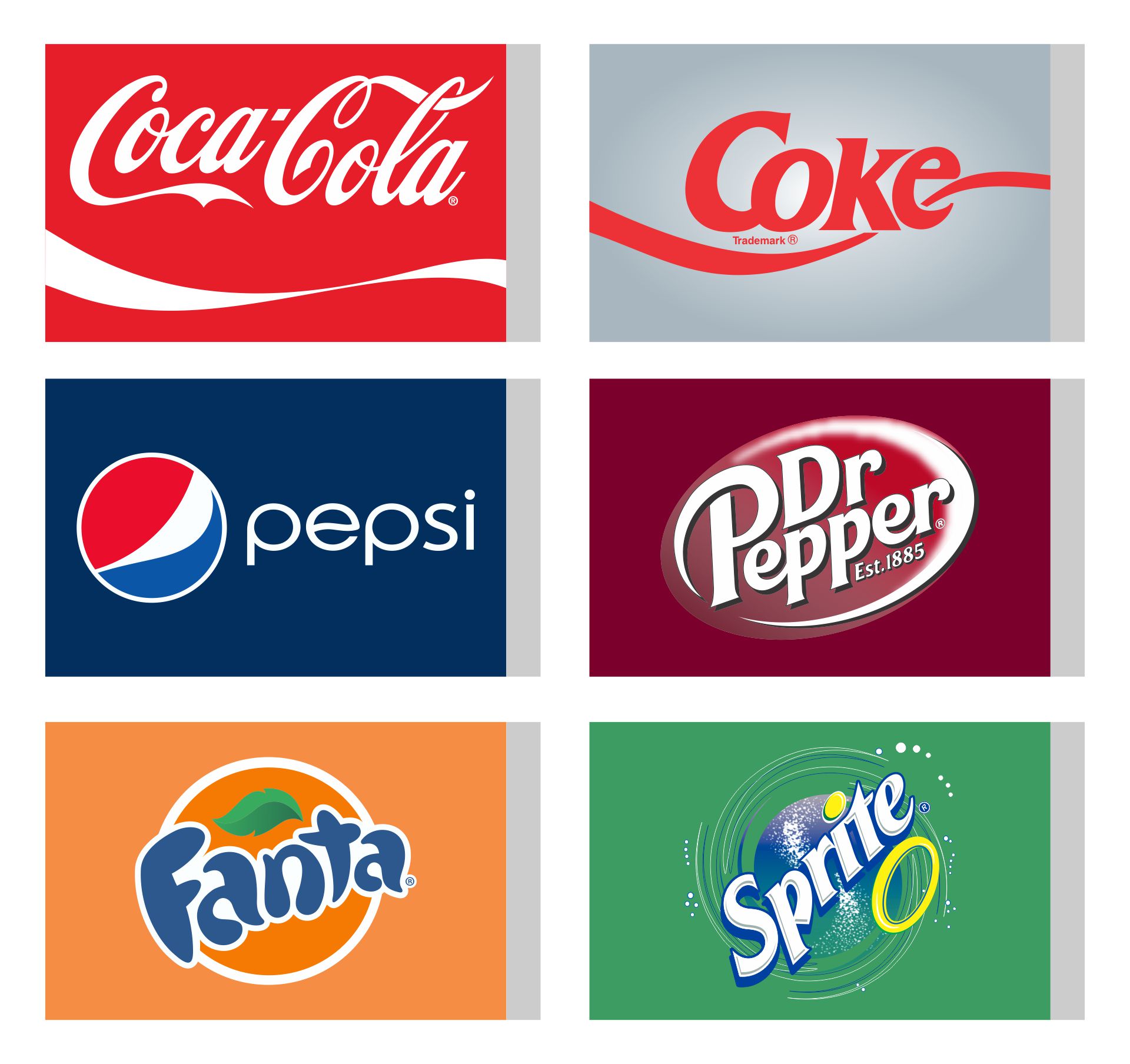 Coke Vending Machine Soda Labels